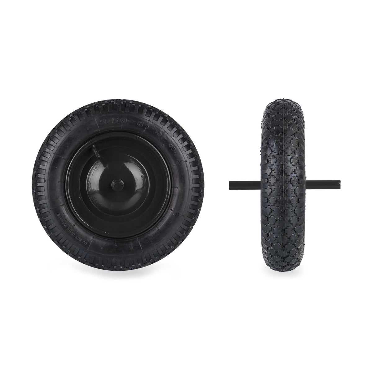 Wheel for wheelbarrow 3.50-8 with pneumatic tires