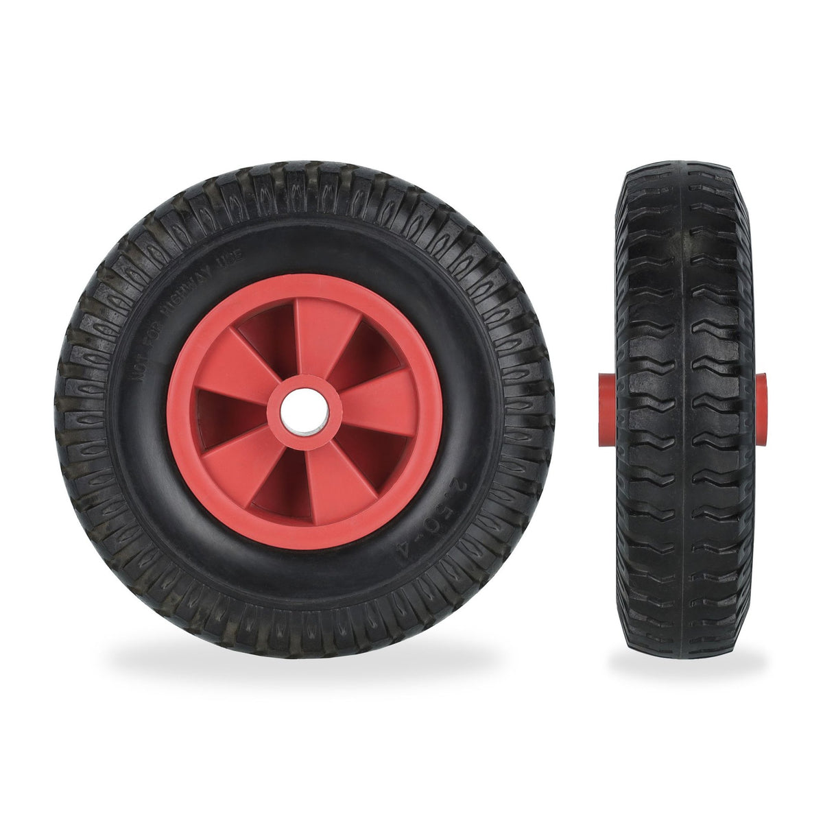Wheels for wheelbarrow 2.50-4 in sets of 2
