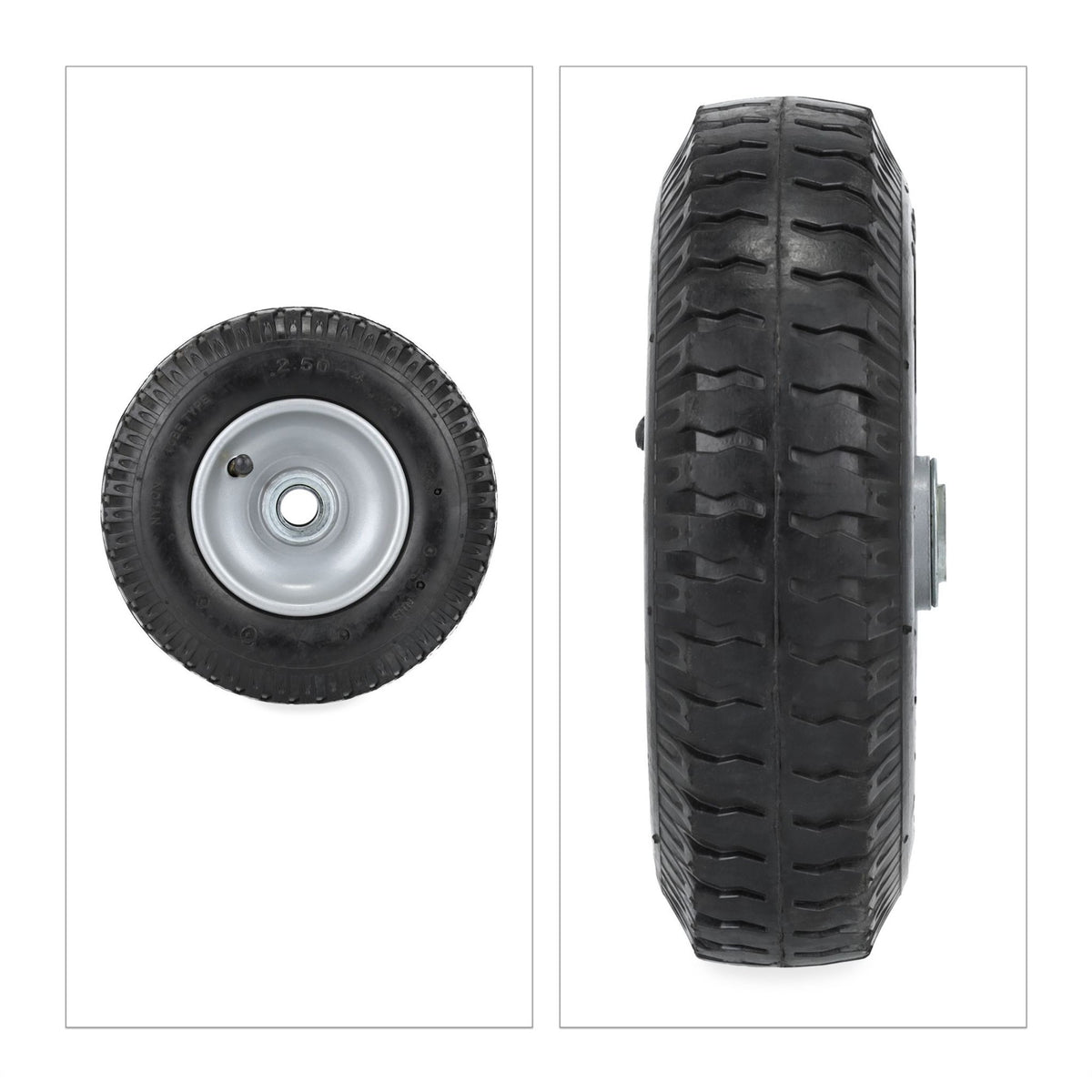 Wheels for wheelbarrow 2.50-4 in sets of 2