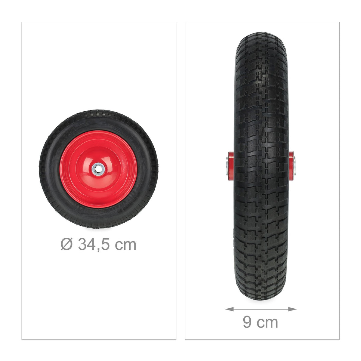 Wheels for wheelbarrow 3.00-8