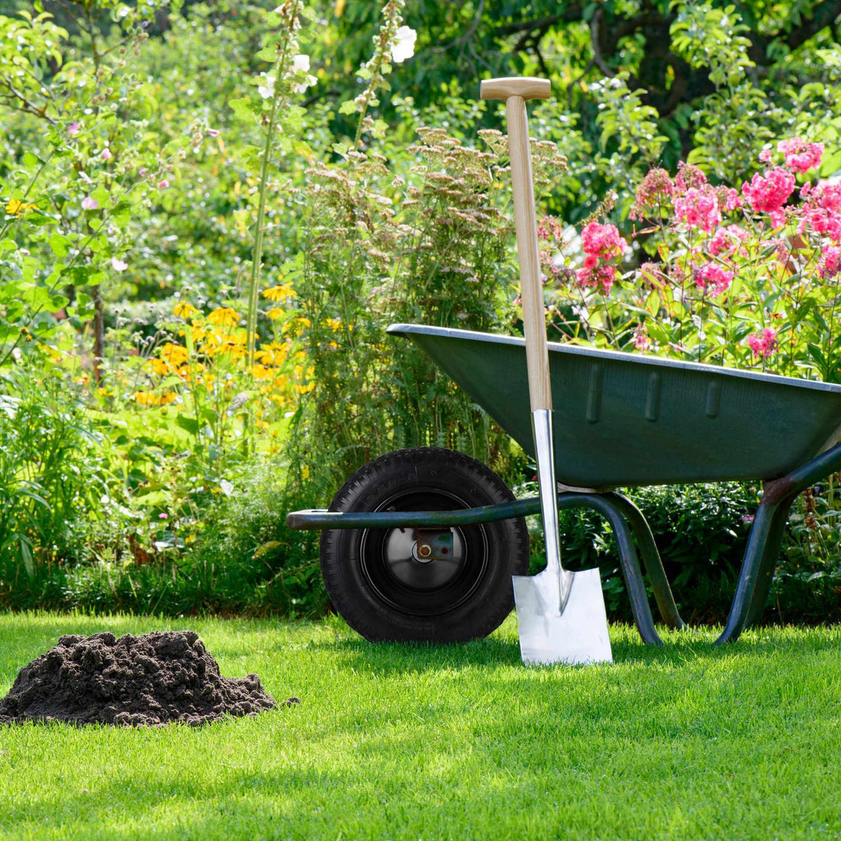 Wheels for wheelbarrow 3.50-8 pneumatic tires