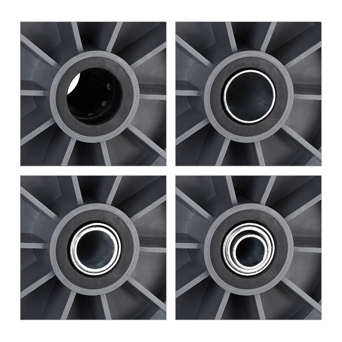 Wheels for wheelbarrow 4.80 4.00-8 with adapters