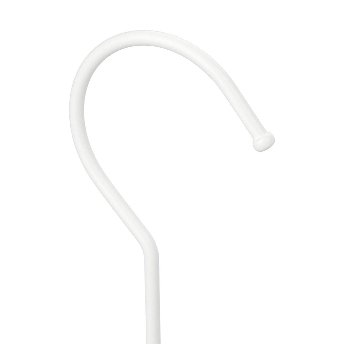 White Boot Hooks - Set of 5