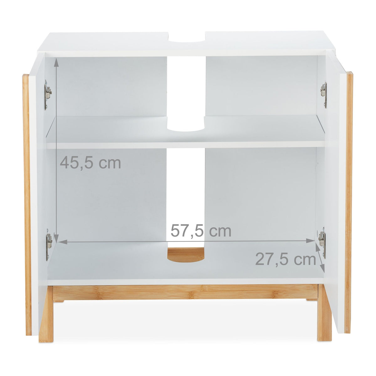 White base cabinet