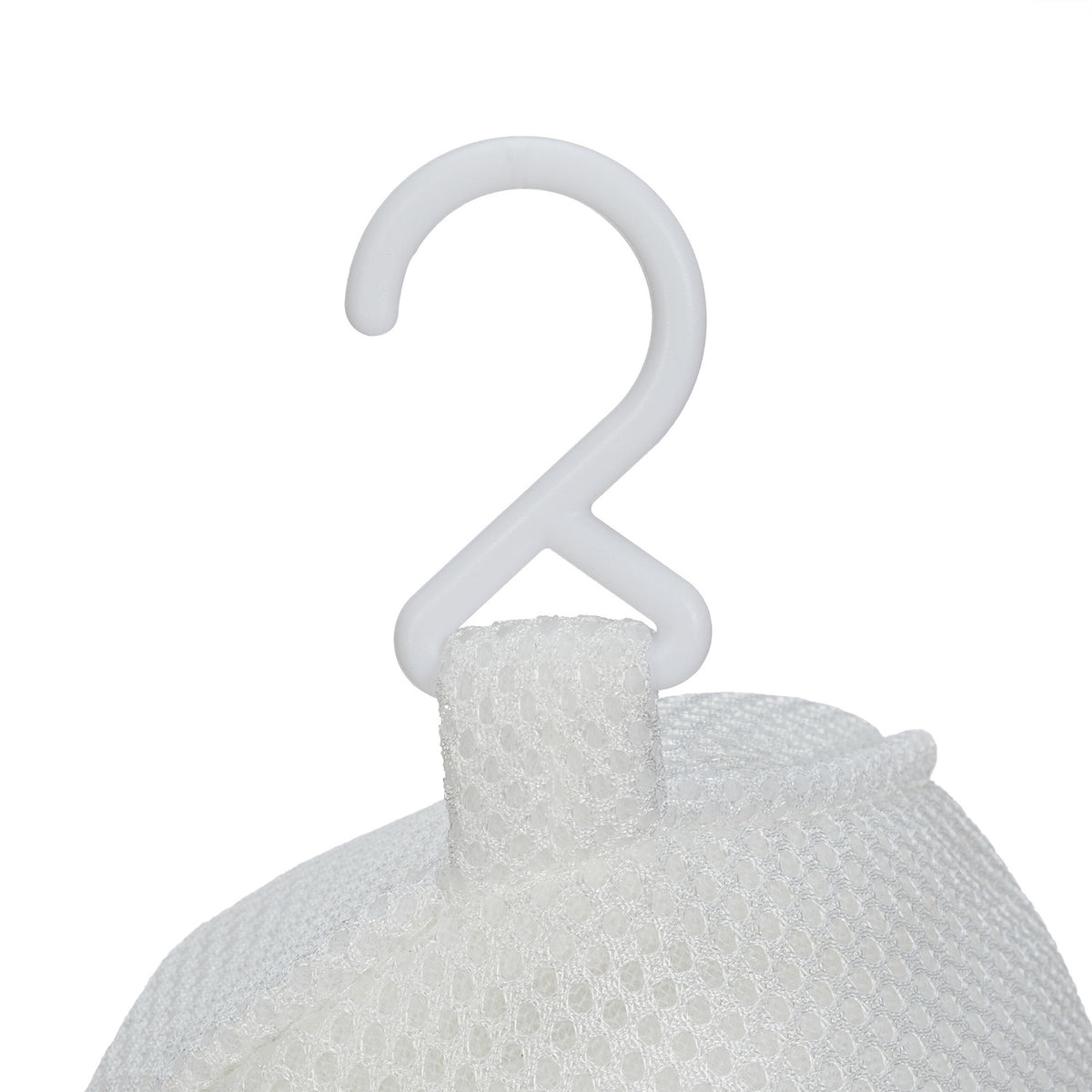 White bath pillow