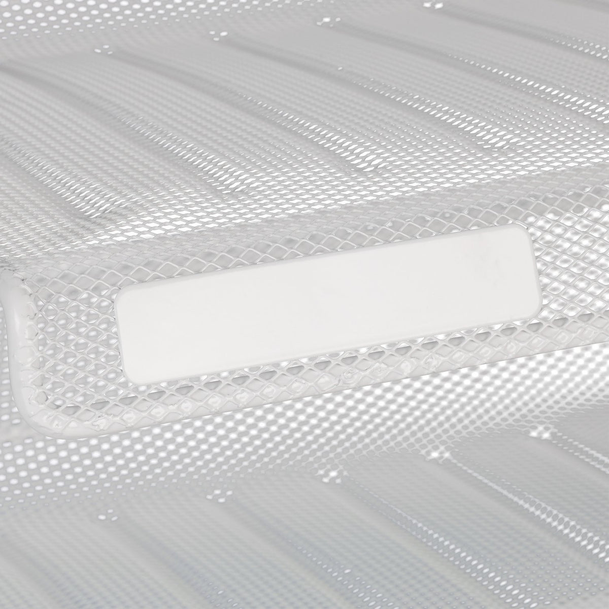 White document holder with 3 compartments