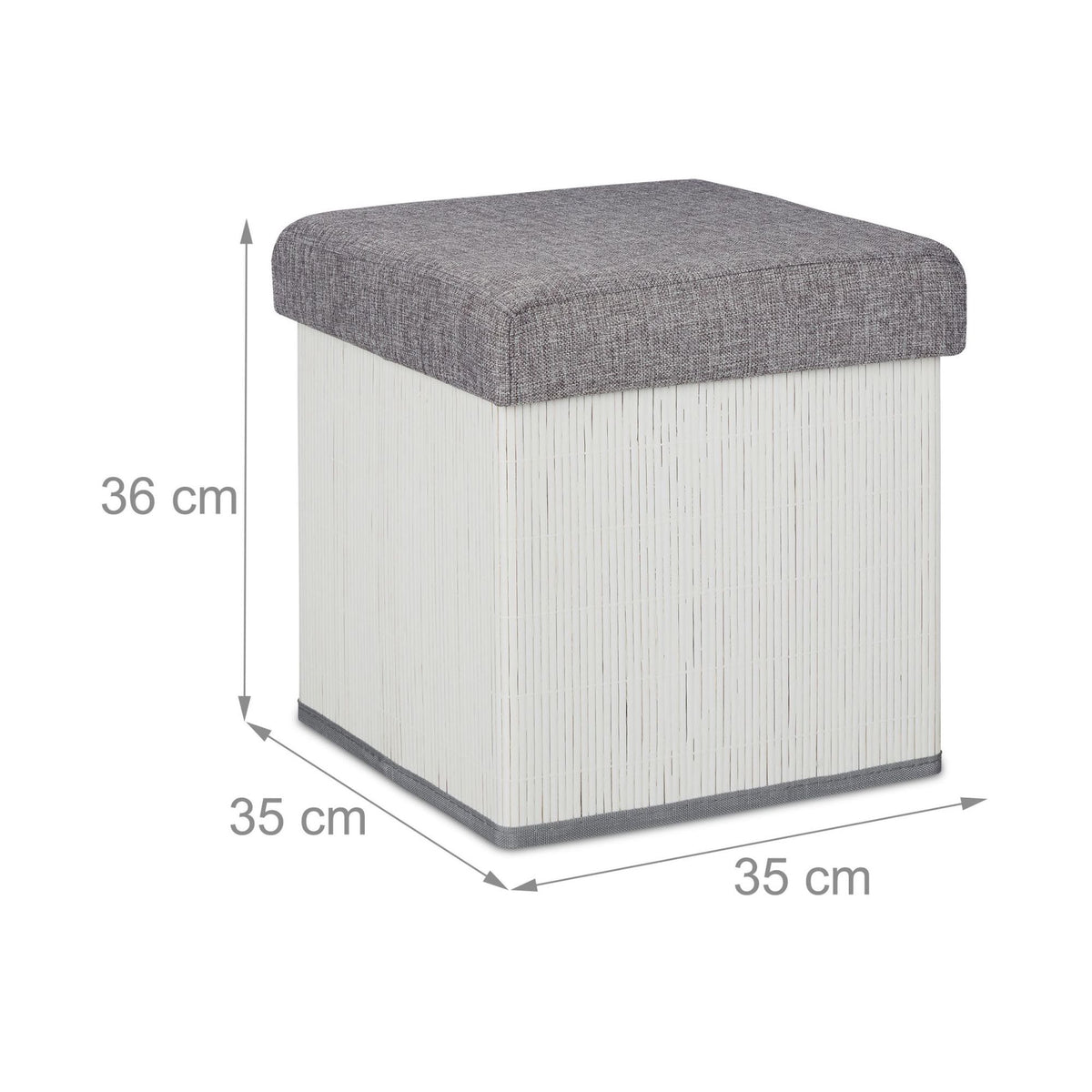 White pallet with storage space