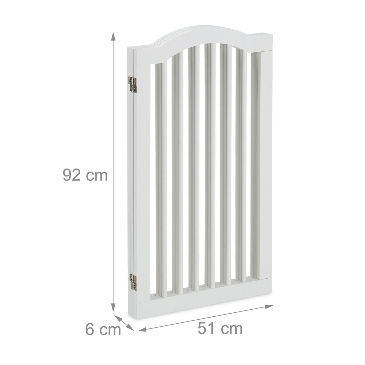 White security gate 92 cm