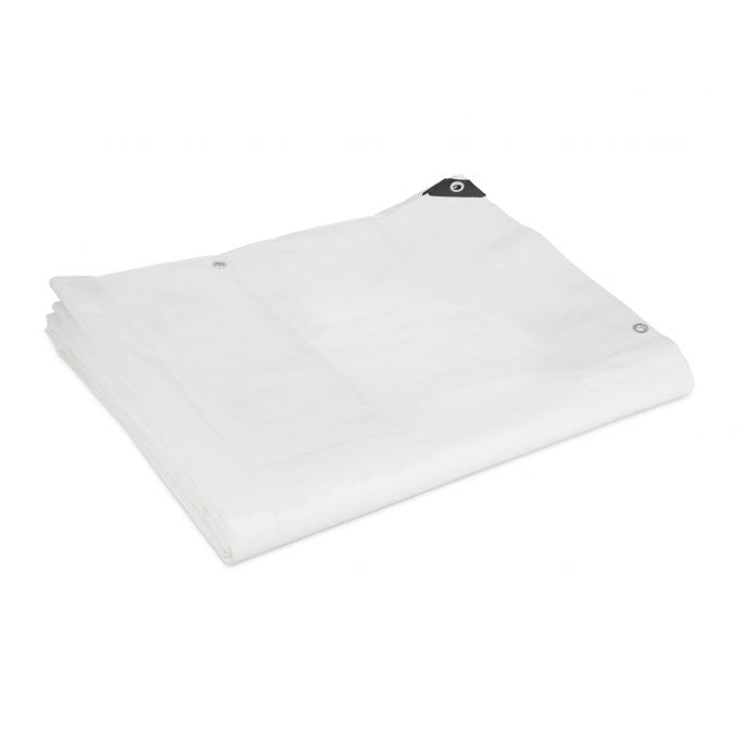 White tarpaulin 200 g/m²