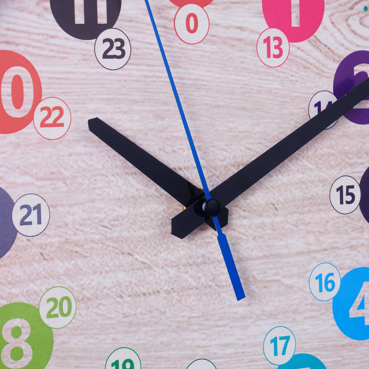White wall clock for children