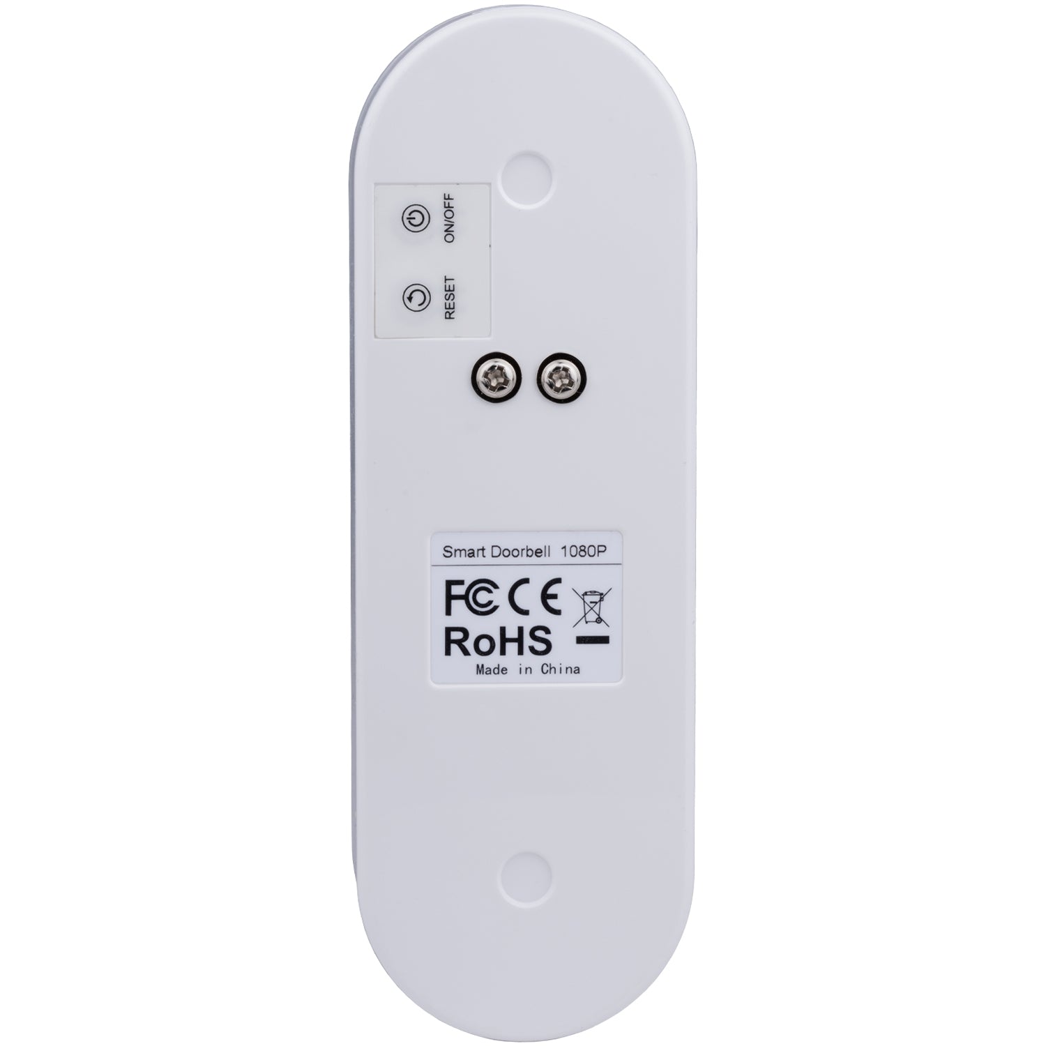 WiFi Doorbell with 1080p Camera Li-Ion Bat.