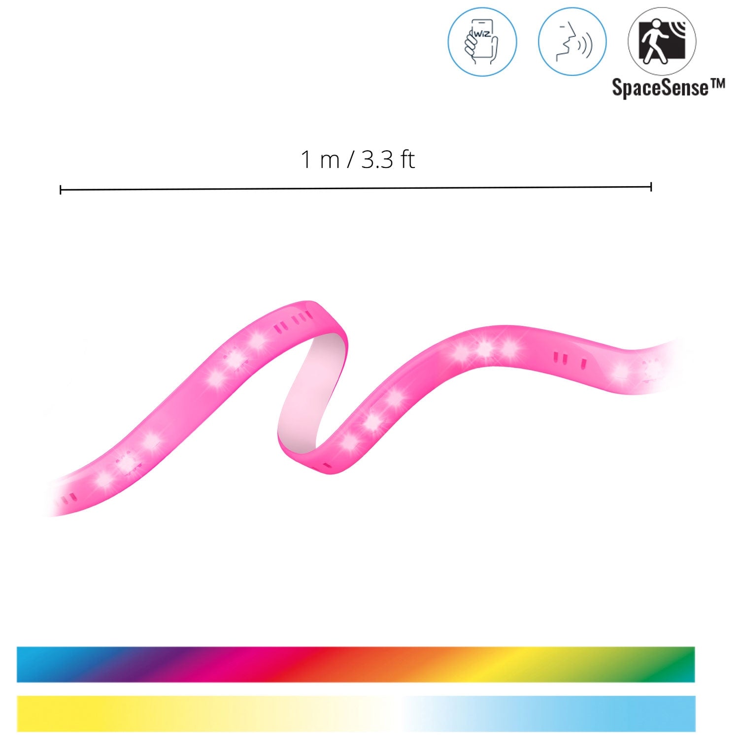 WiFi LED-Strip 1m extension 880lm