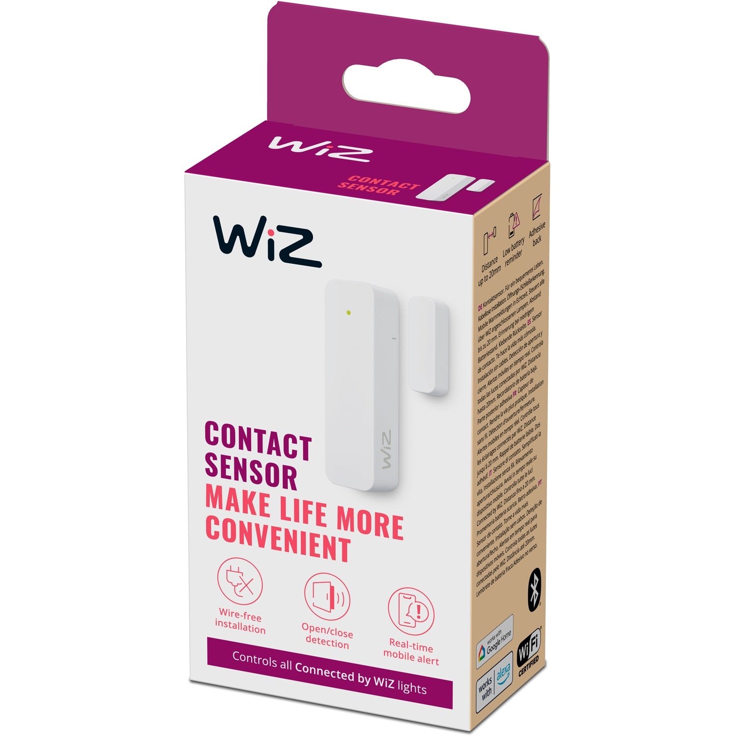 WiFi Smart Contact sensor 1-pack