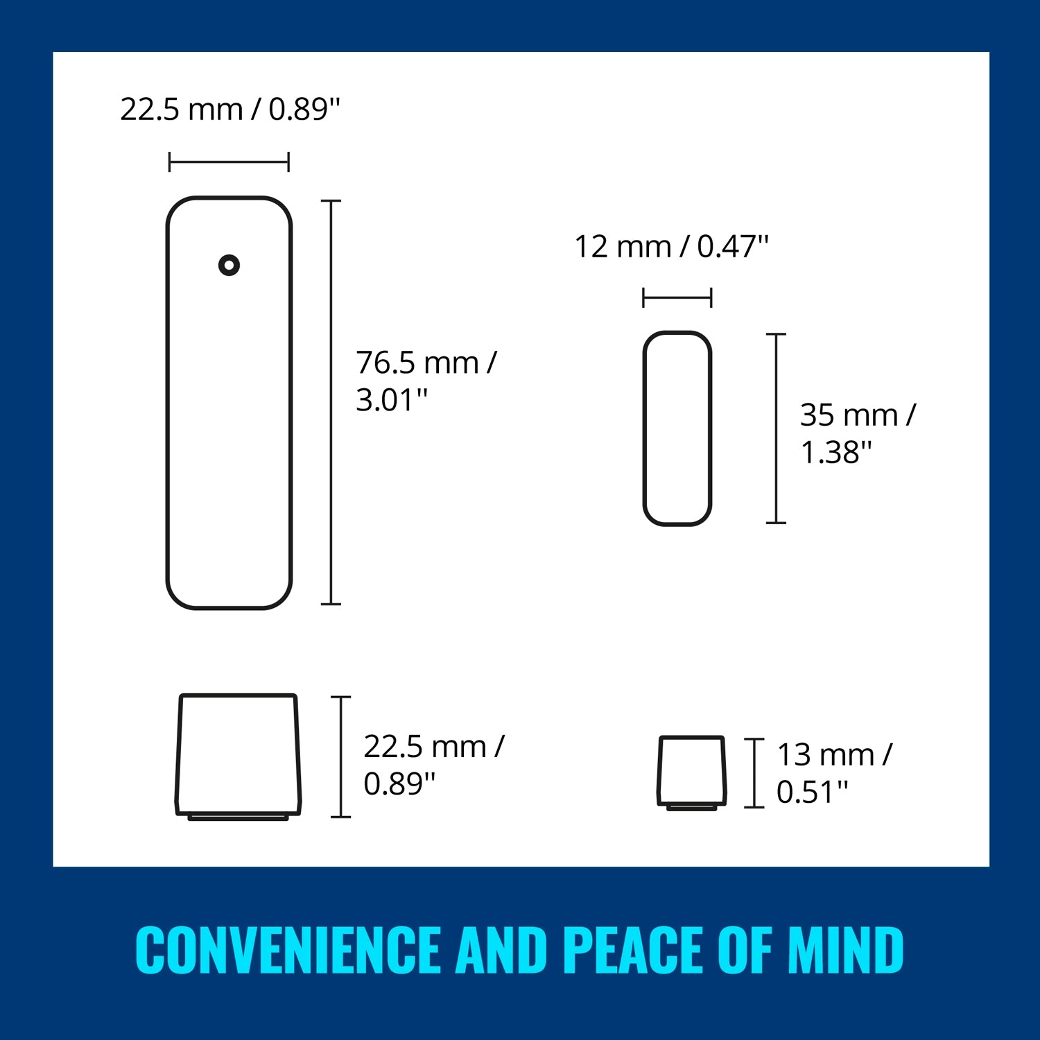WiFi Smart Contact sensor 1-pack