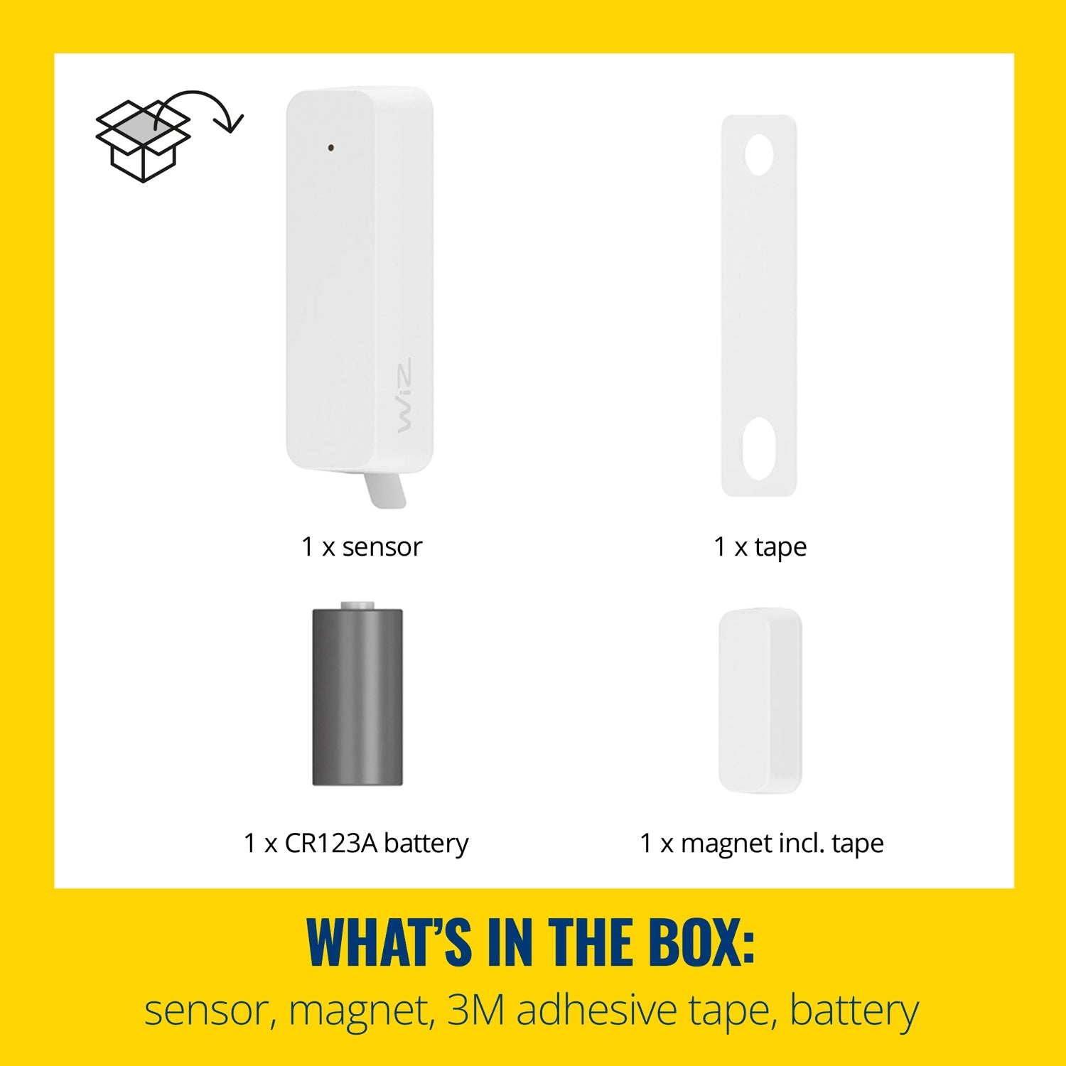 WiFi Smart Contact sensor 1-pack