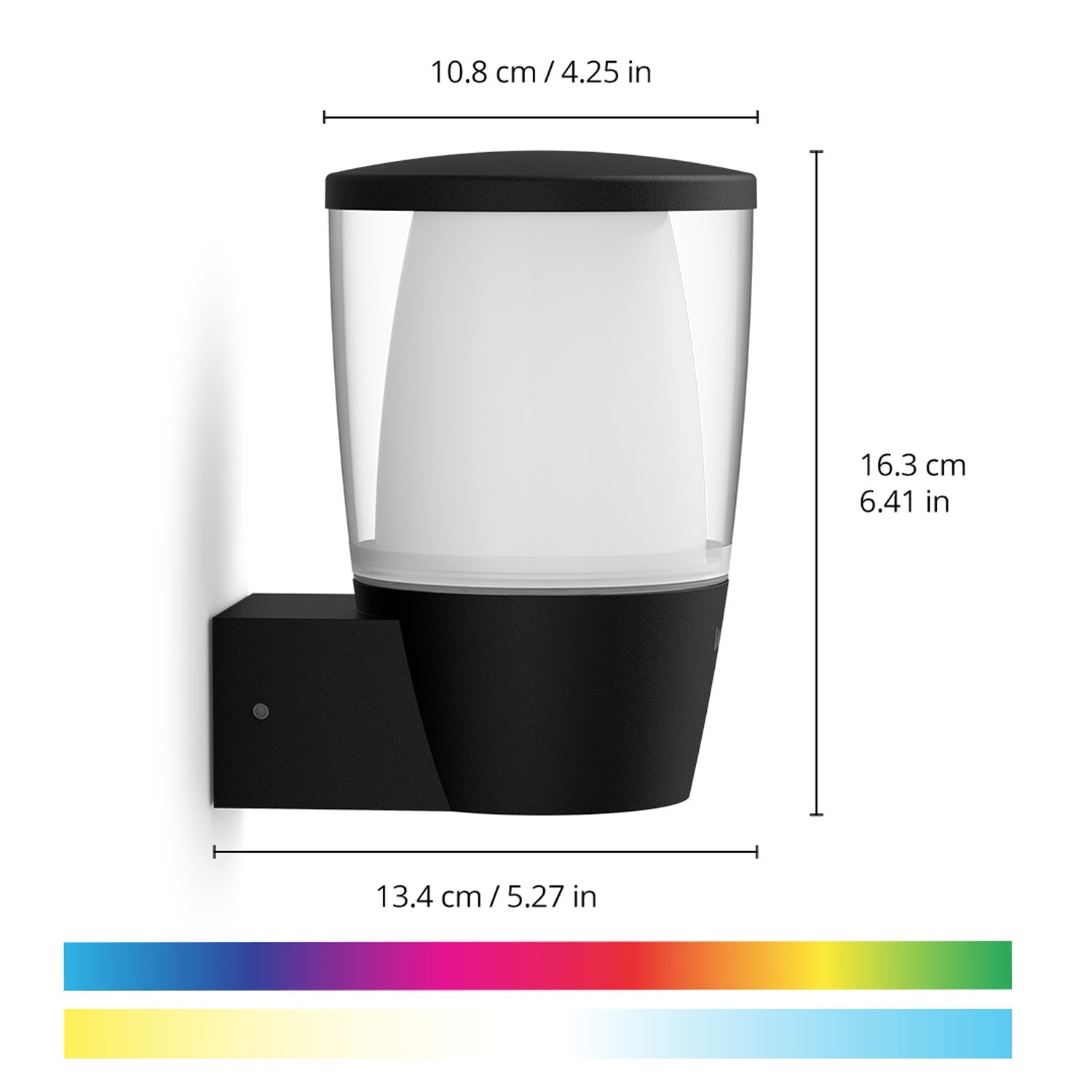 WiFi Smart Elpas Wall Lamp Color + Warm-cold white 230V