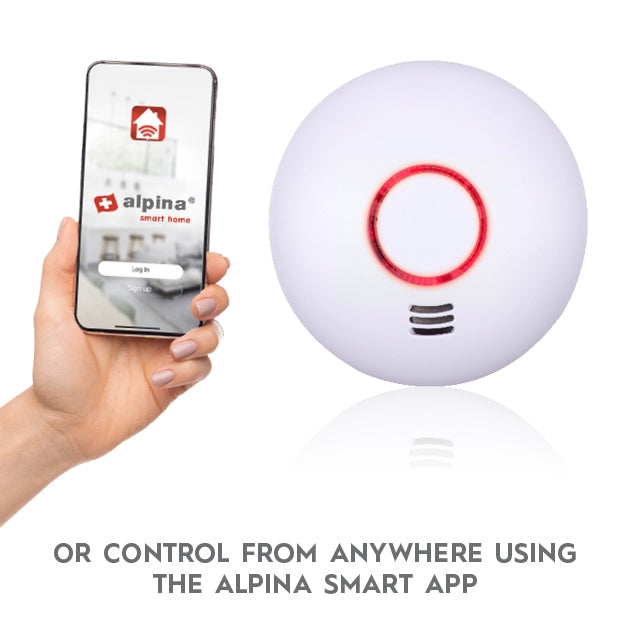 WiFi Smart Fire Alarm (Smoke+Heat)