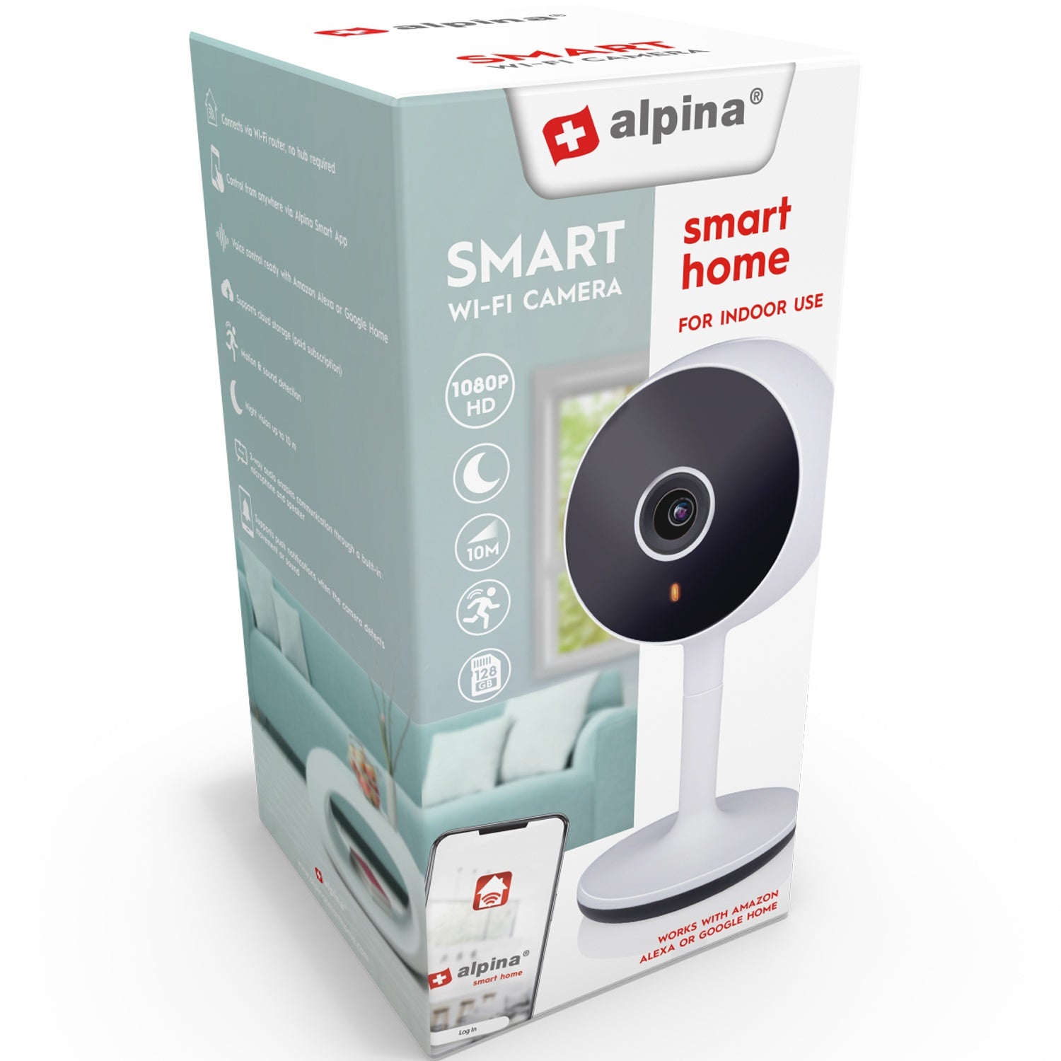 WiFi Smart Indoor Camera 1080p