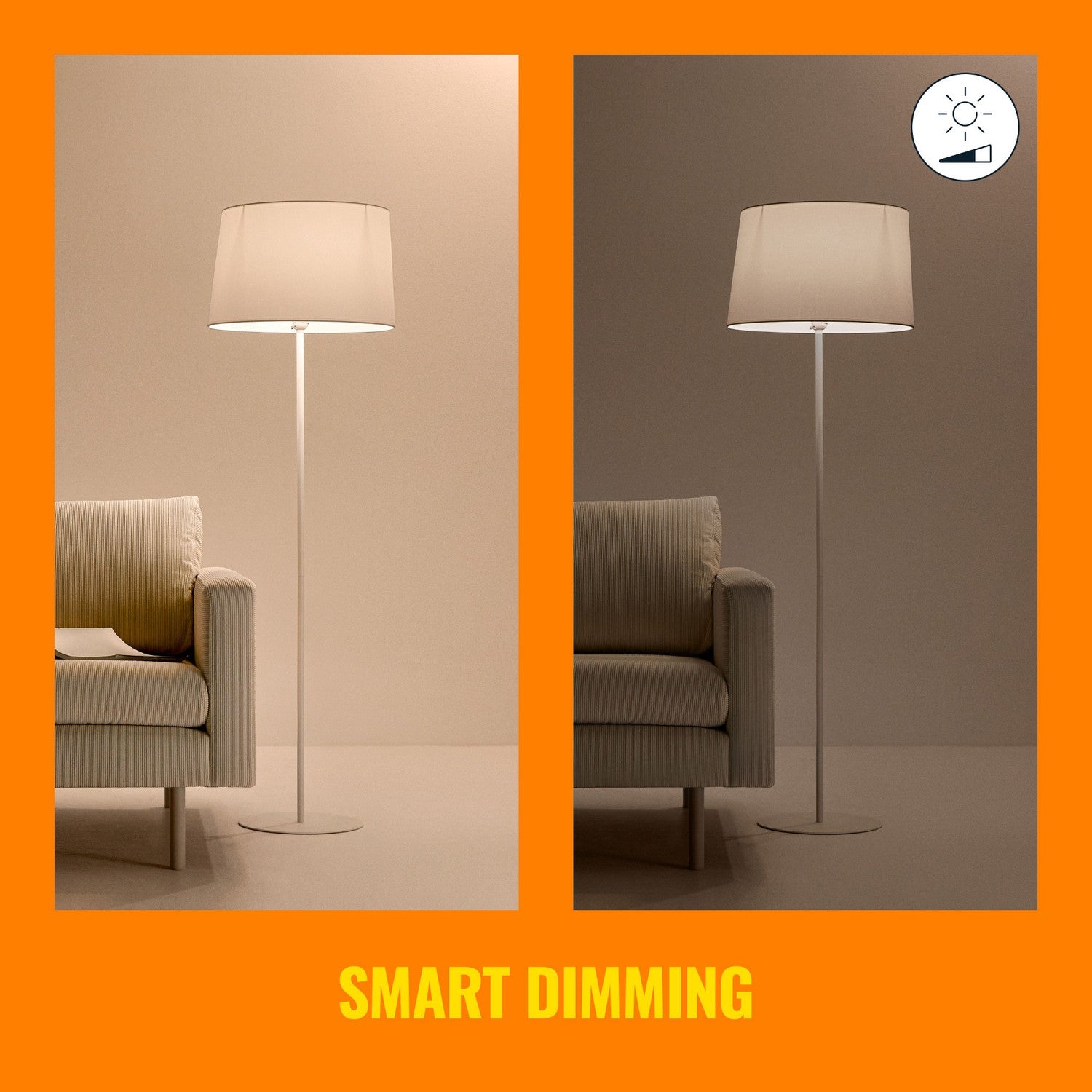 WiFi Smart LED E27 60W 806lm Warm-cool white 2-pack