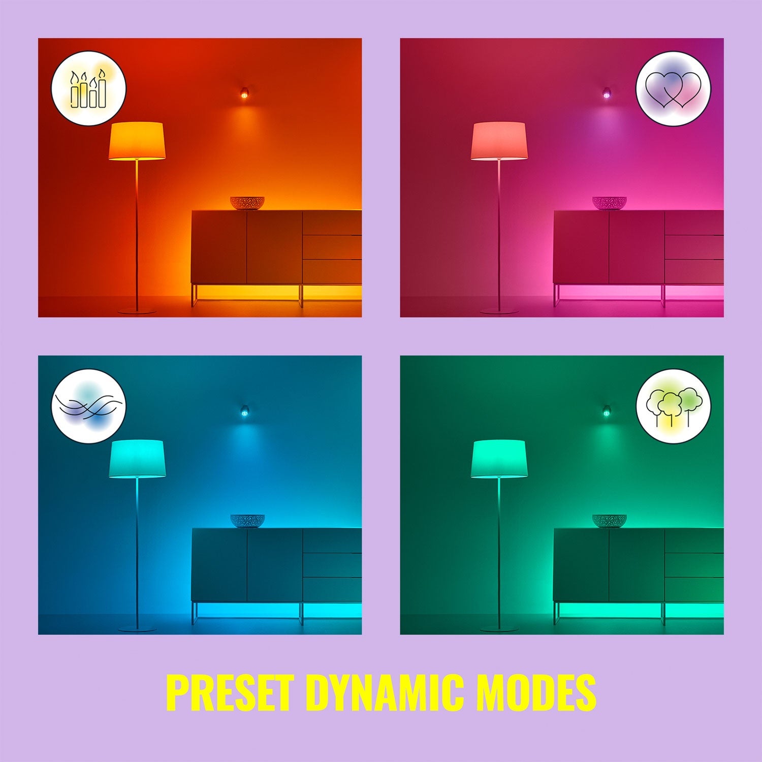 WiFi Smart LED E27 P45 40W 470lm Color