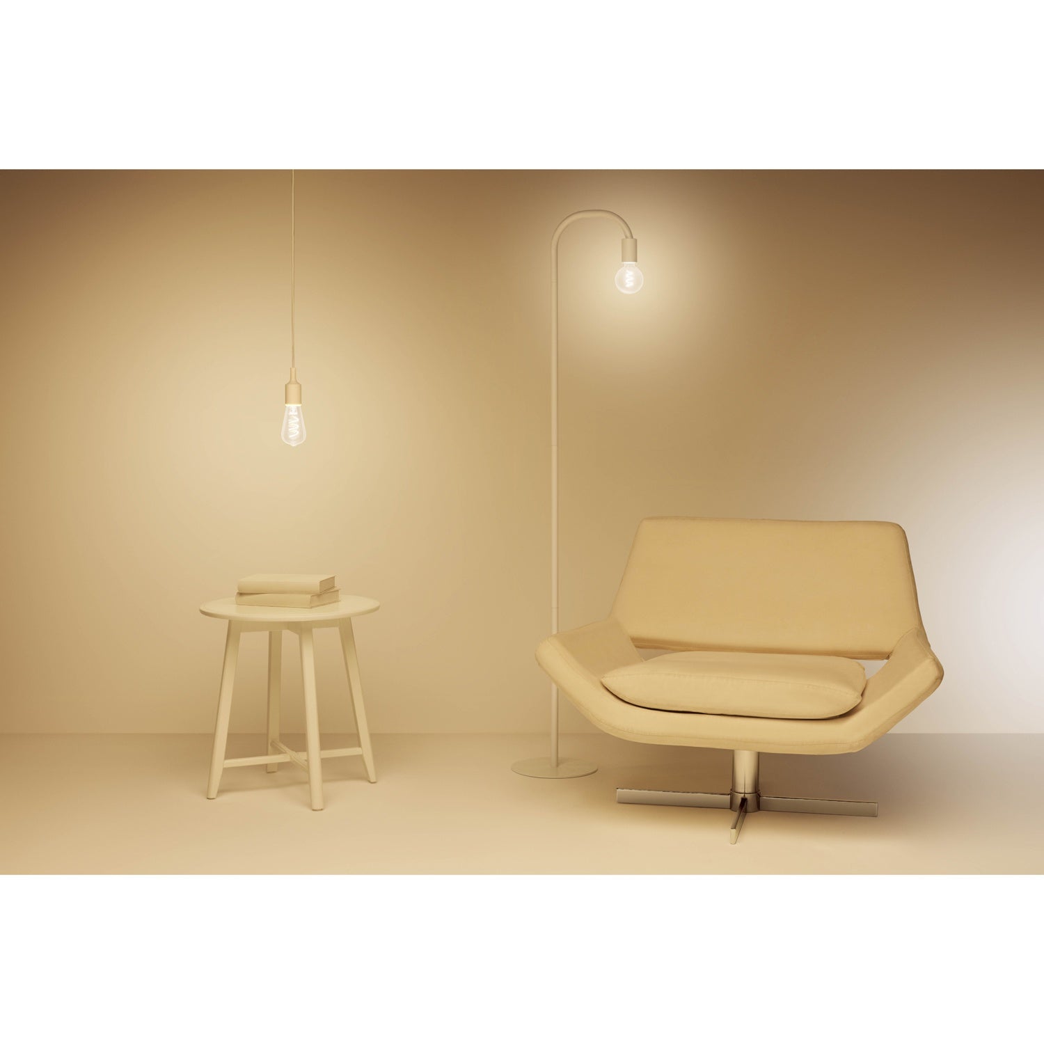 WiFi Smart LED E27 ST64 40W Filament Color + Warm-cool white 470lm