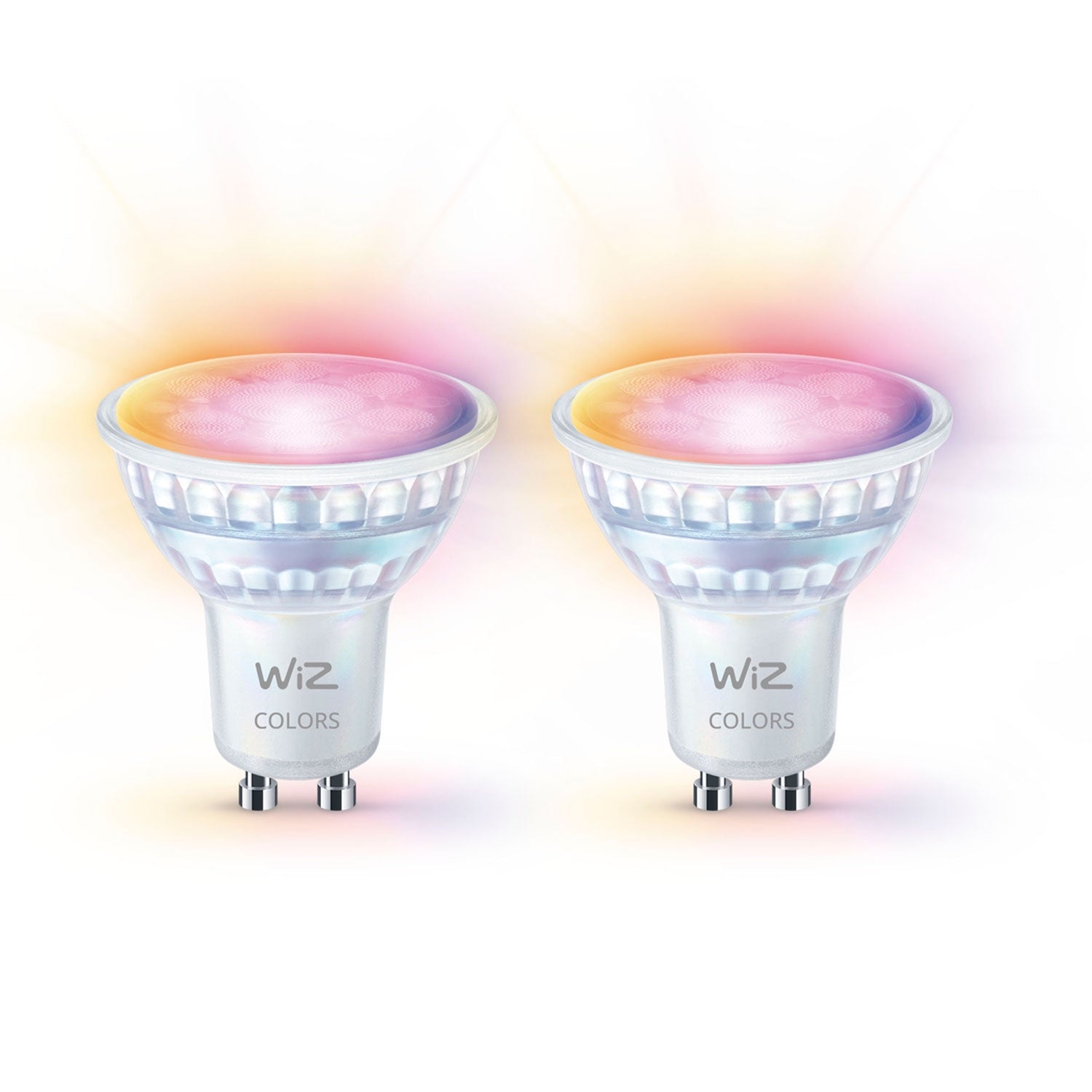 WiFi Smart LED GU10 50W 345lm Color + Warm-cool white 2-pack