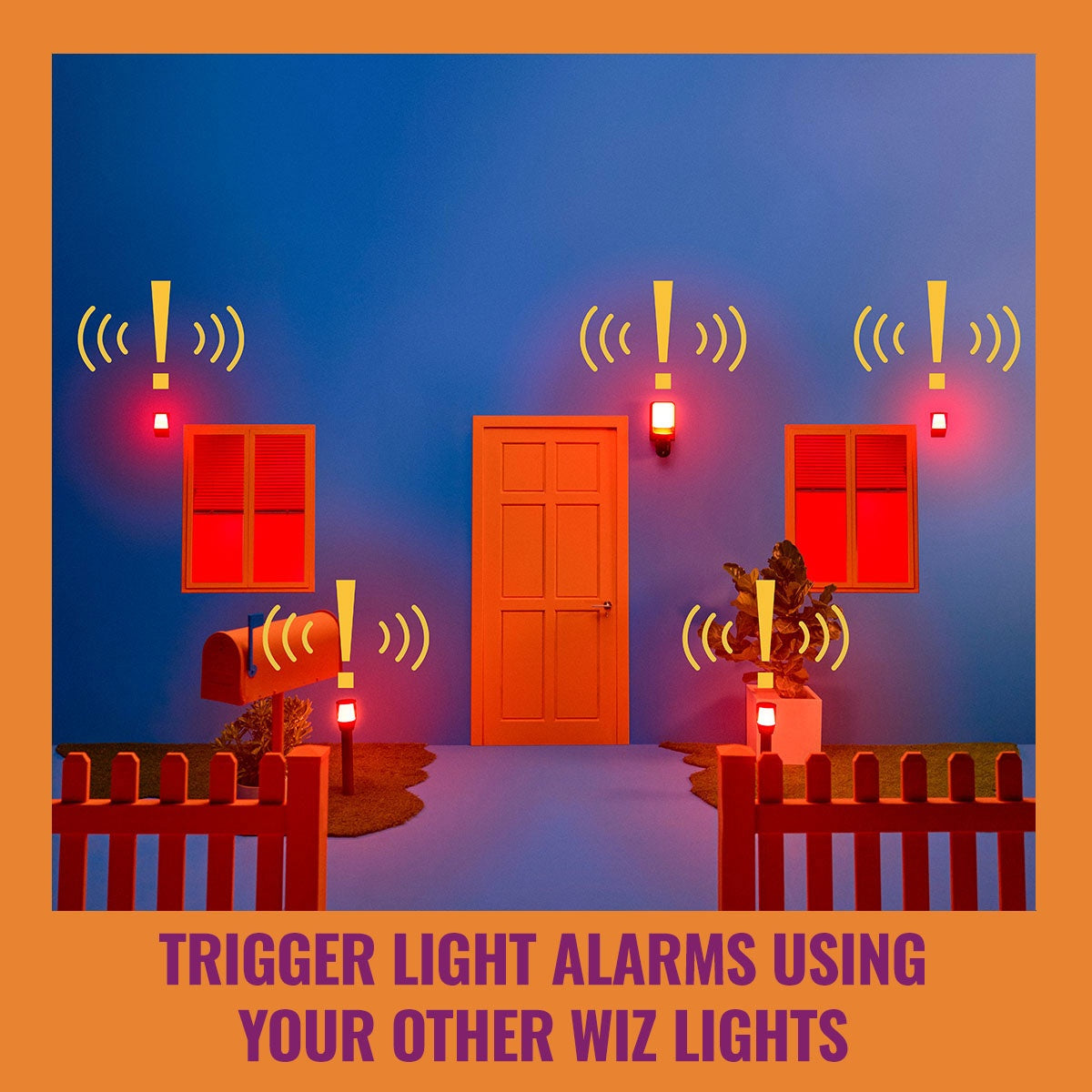 WiFi Smart Wall Lamp Outdoor with built-in camera