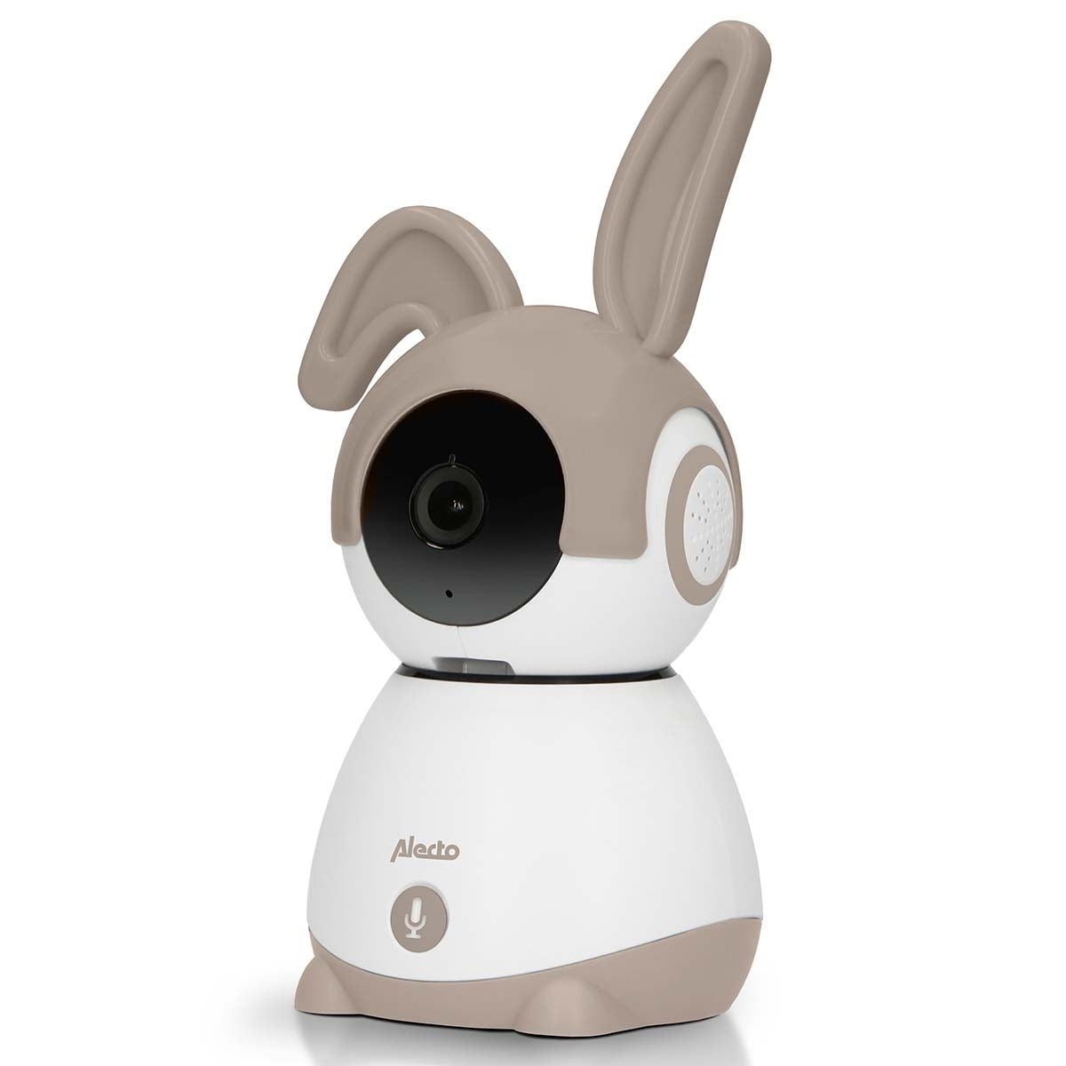 Wi-Fi baby monitor with camera White/Taupe