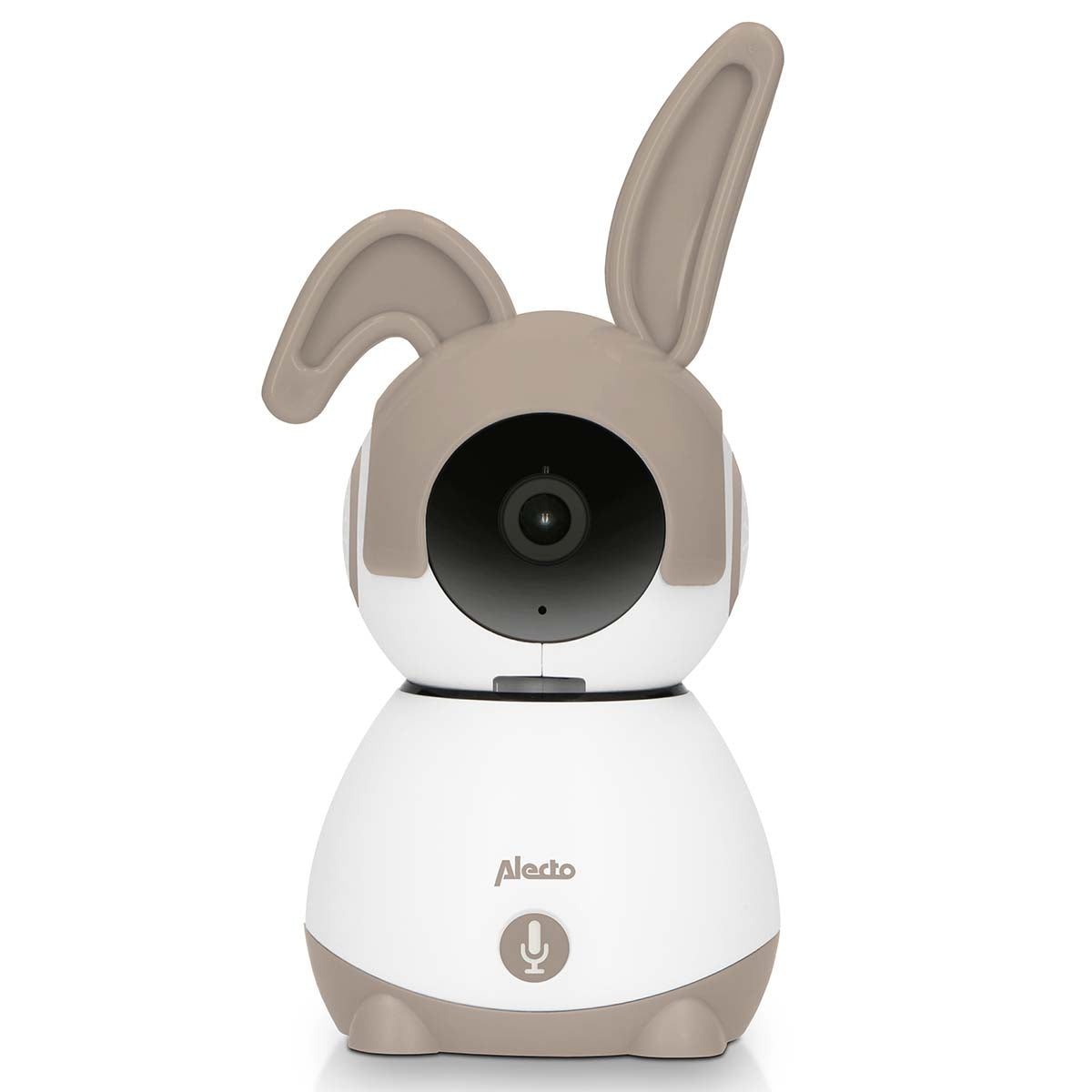 Wi-Fi baby monitor with camera White/Taupe