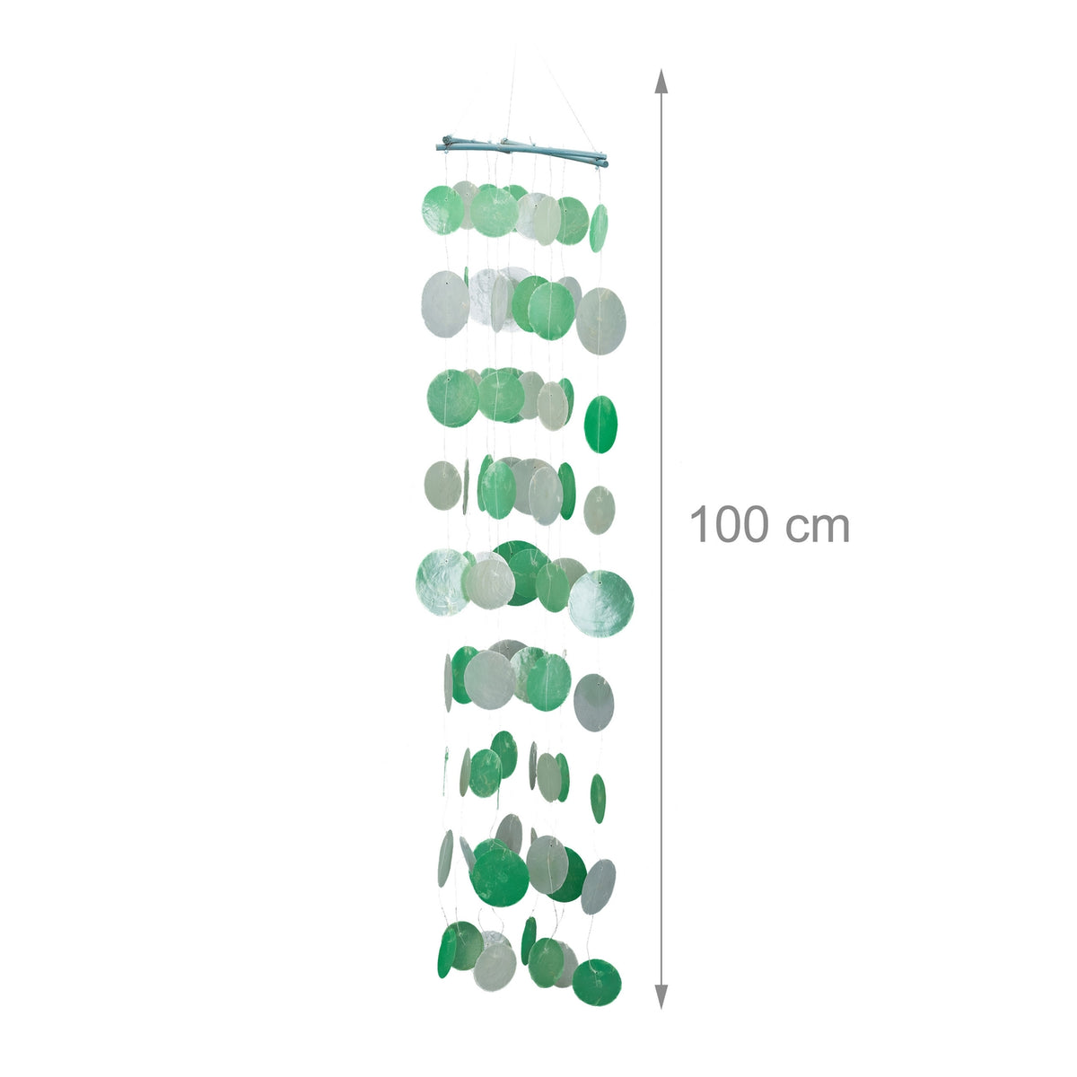 Wind chime seashell colored