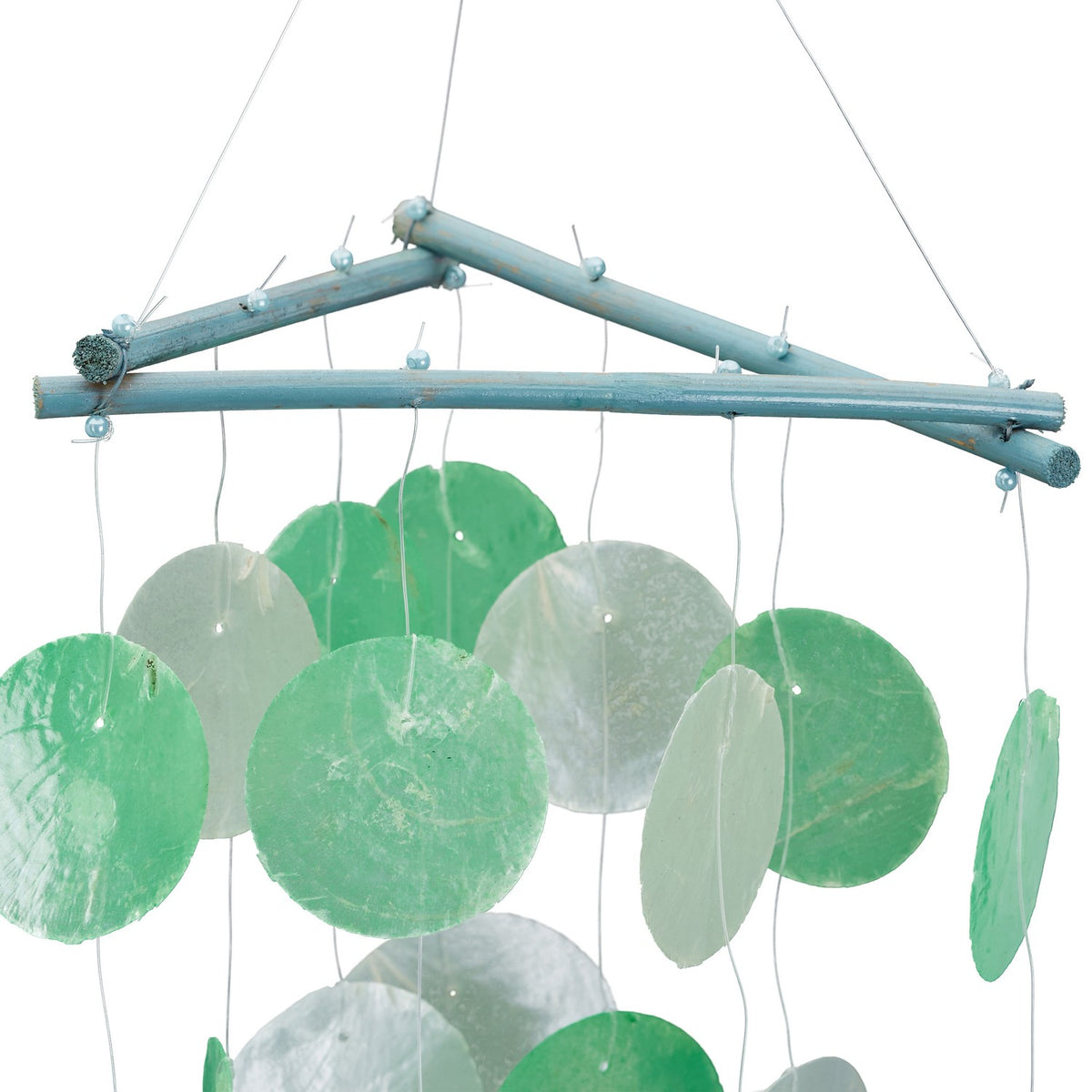 Wind chime seashell colored