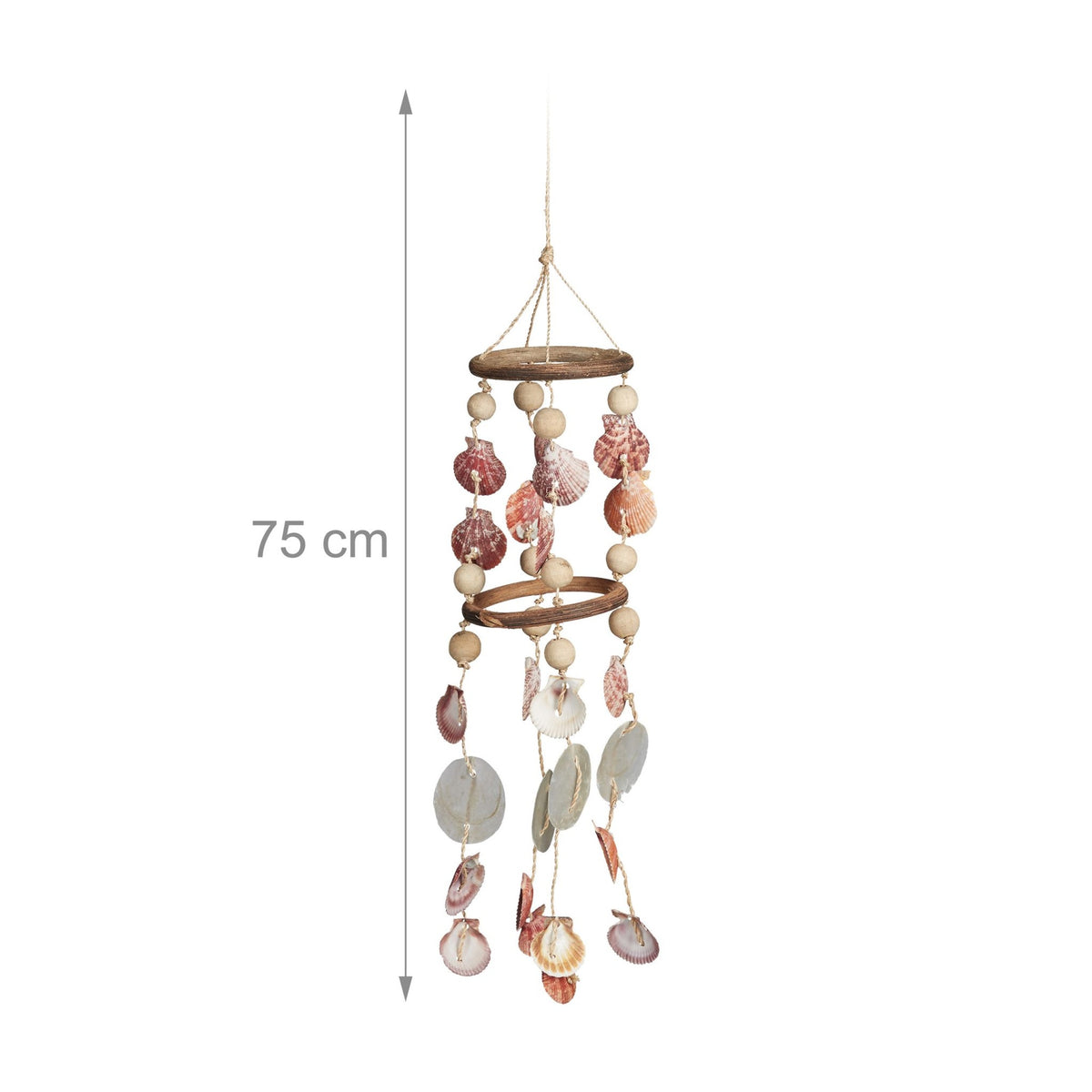Wind chime shells in 2 sizes