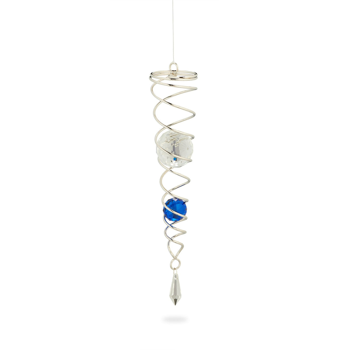 Wind chimes with glass beads