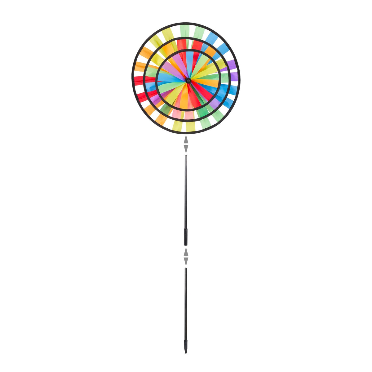 Wind-spinning rainbow
