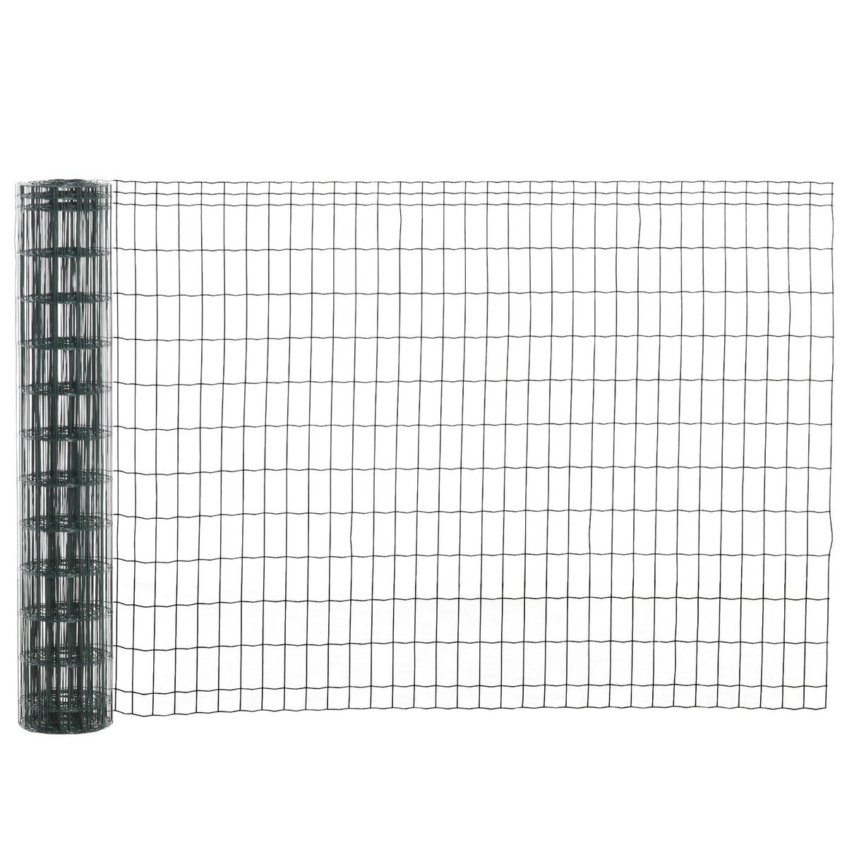 Wire Mesh Dog Fence Poultry Fence Poultry Net Chicken Fence Hat Fence Wire Mesh Garden Fence Aviary Wire Wire Fence Roll Dark Green 10 X 1.22 M