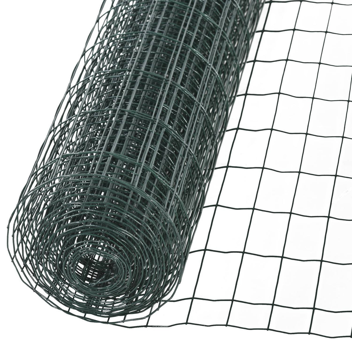 Wire Mesh Dog Fence Poultry Fence Poultry Net Chicken Fence Hat Fence Wire Mesh Garden Fence Aviary Wire Wire Fence Roll Dark Green 10 X 1.22 M