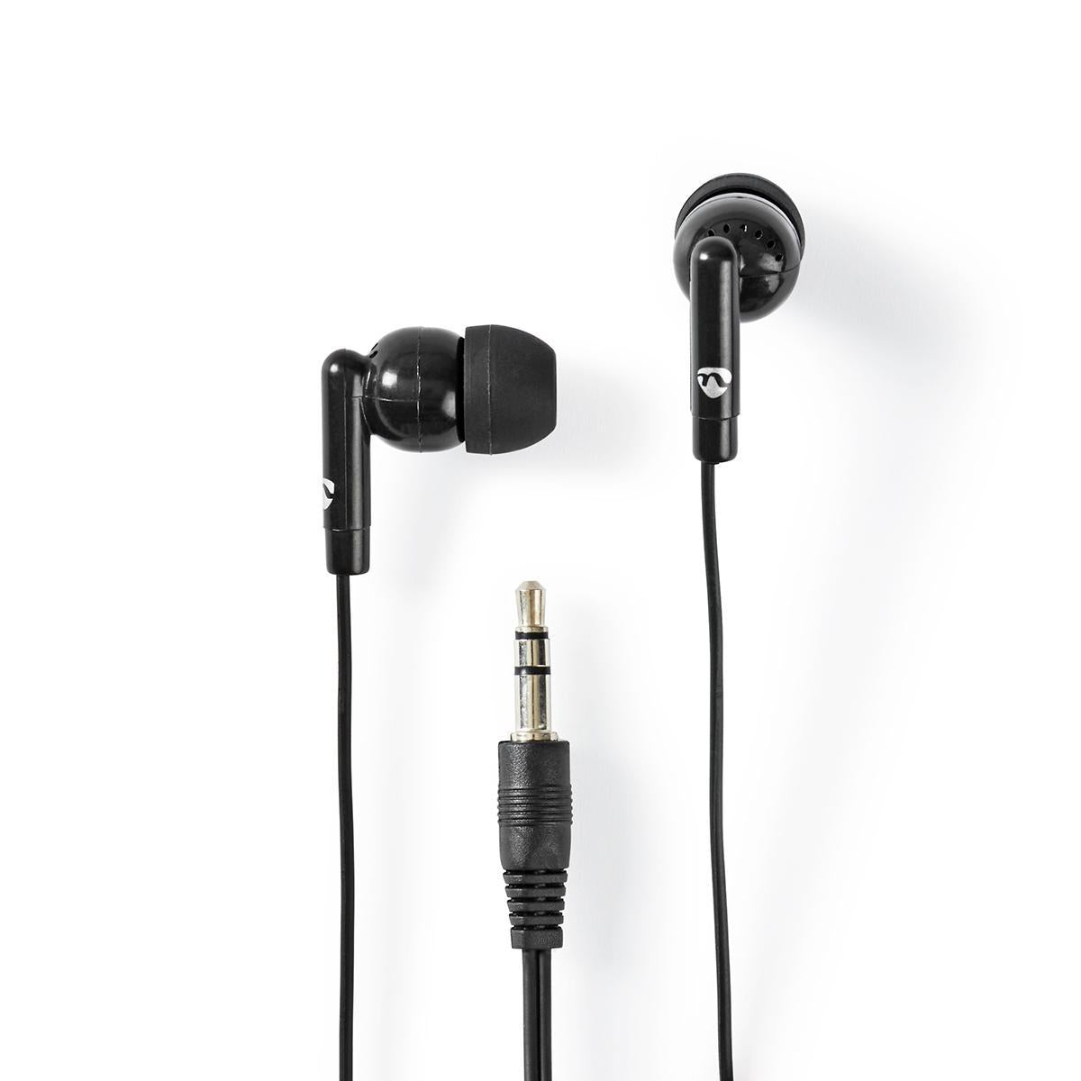 Wired Headphones | 3.5 mm | Cable length: 1.20 m | Volume Control | Black