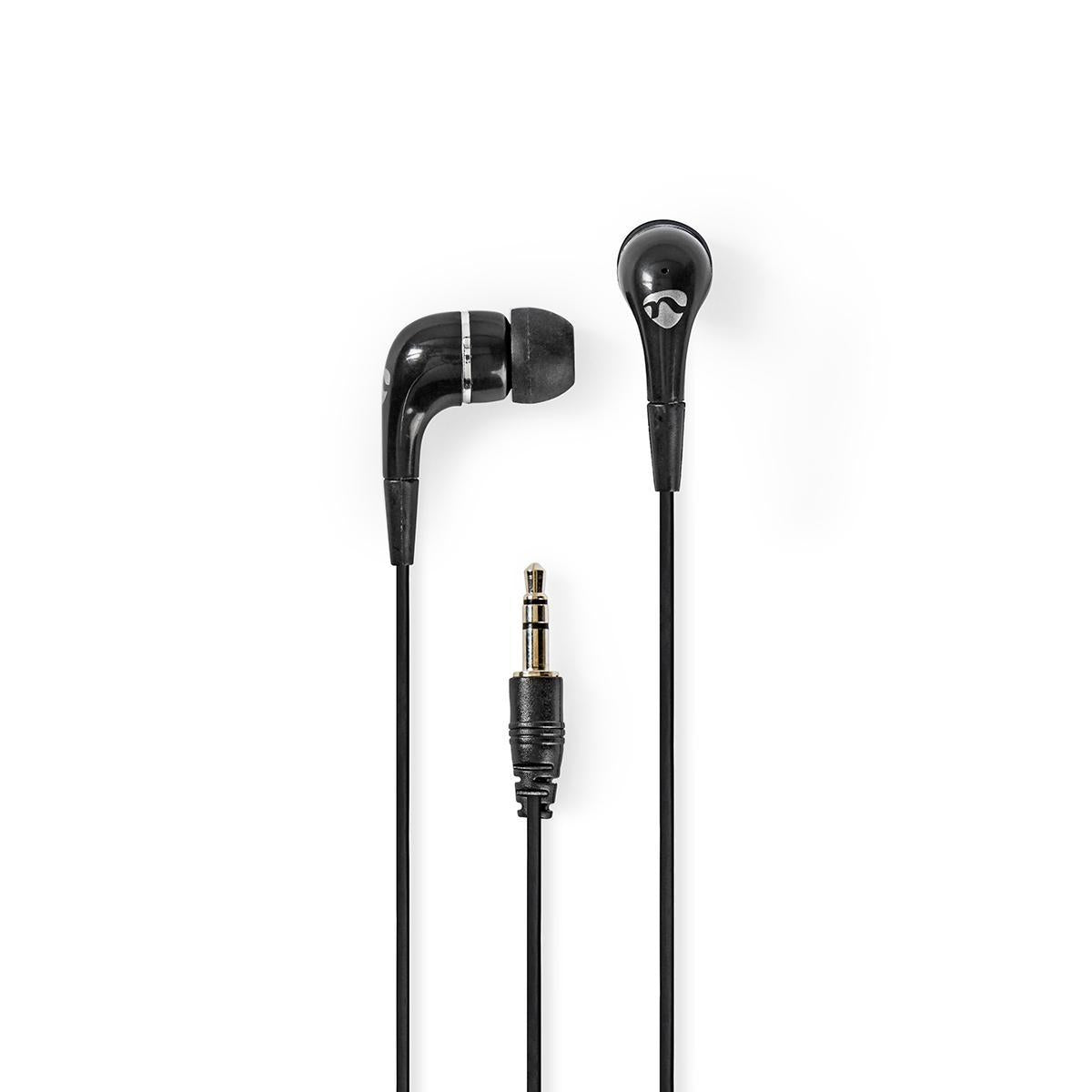 Wired Headphones | 3.5 mm | Cable length: 1.20 m | Volume Control | Black