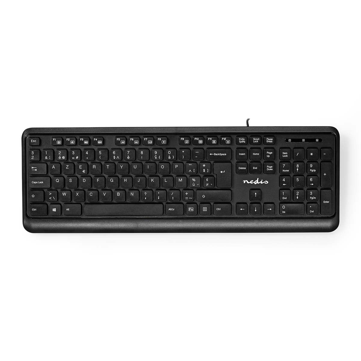 Wired Keyboard | USB-A | Multimedia | AZERTY | BE Layout | Numeric keyboard