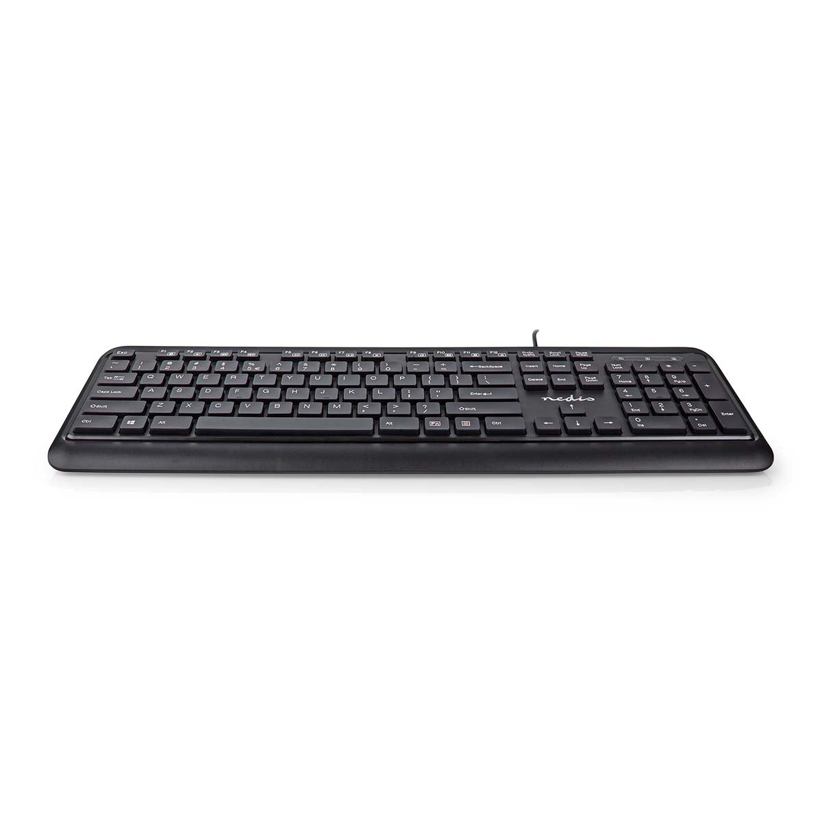 Wired Keyboard | USB-A | Multimedia | QWERTY | US Layout | Numeric keyboard
