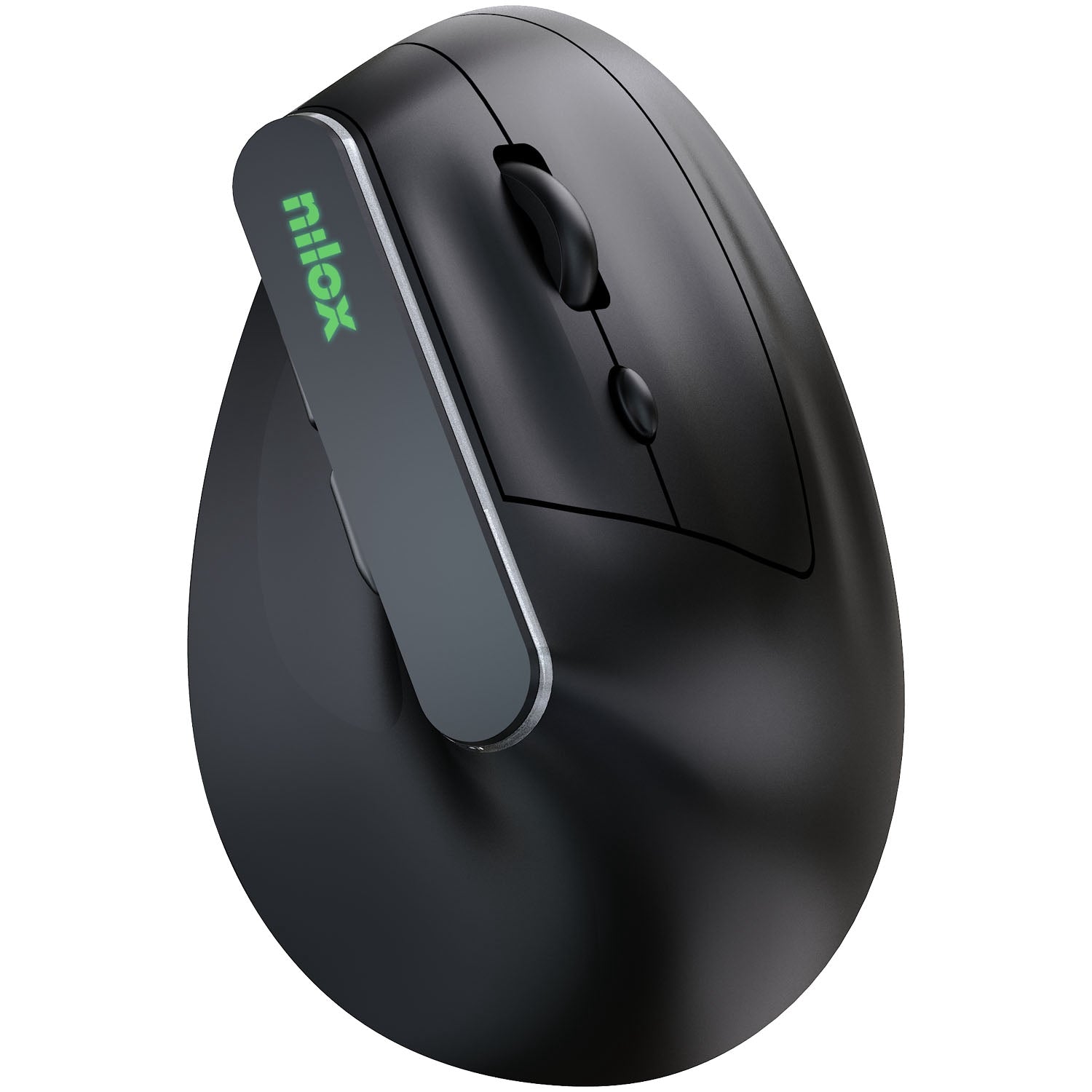 Wireless Ergonomic Vertical Mouse, 1600 DPI, Bluetooth & RF