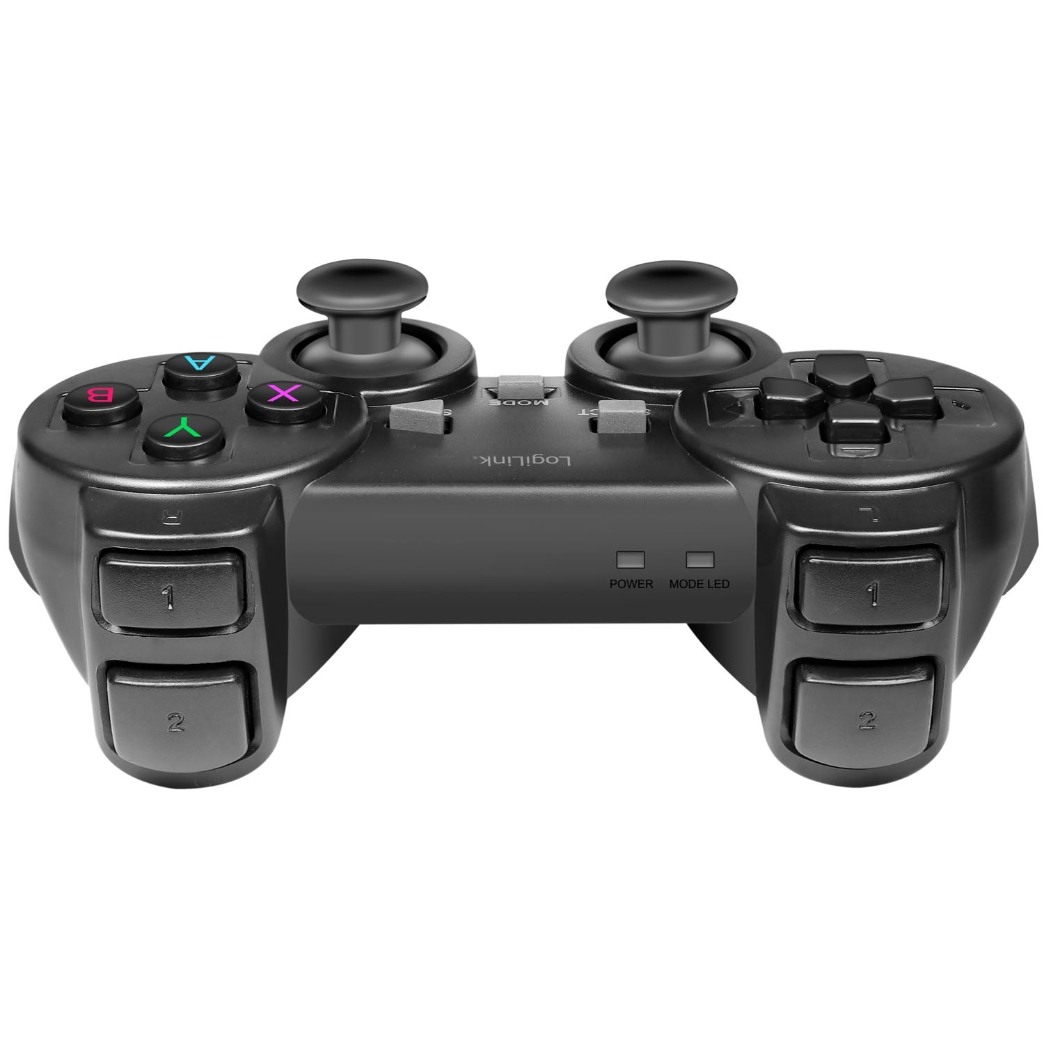 Wireless Gamepad 2.4 GHz, Black – PC & Android Compatible