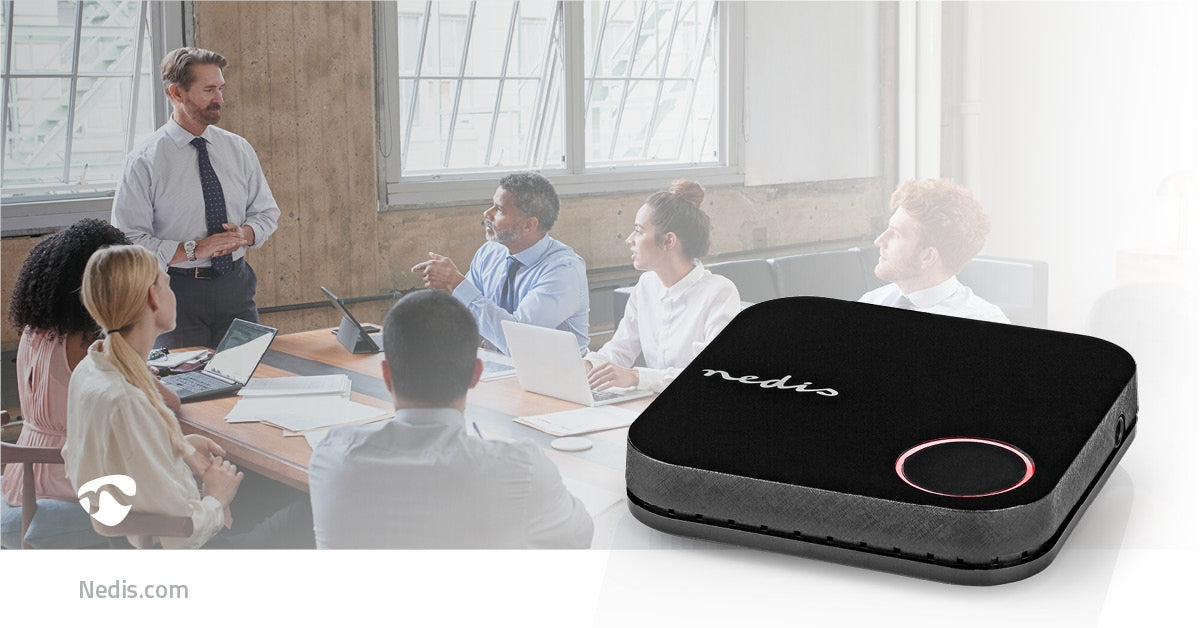 Wireless HDMI™ Receiver | Wi-Fi | 2400 MHz | 30.0 m (line of sight) | 4K@60Hz | 0.04 Gbps | PVC | Black
