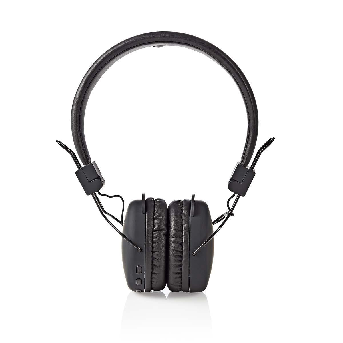 Wireless On-Ear Headphones | Maximum battery life: 15 hours | Built-in microphone | Press Control | Support for voice control | Volume Control | Black