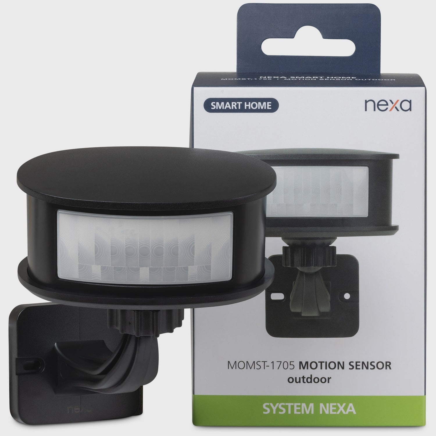 Wireless Outdoor Motion Sensor, Battery-Powered, IP44