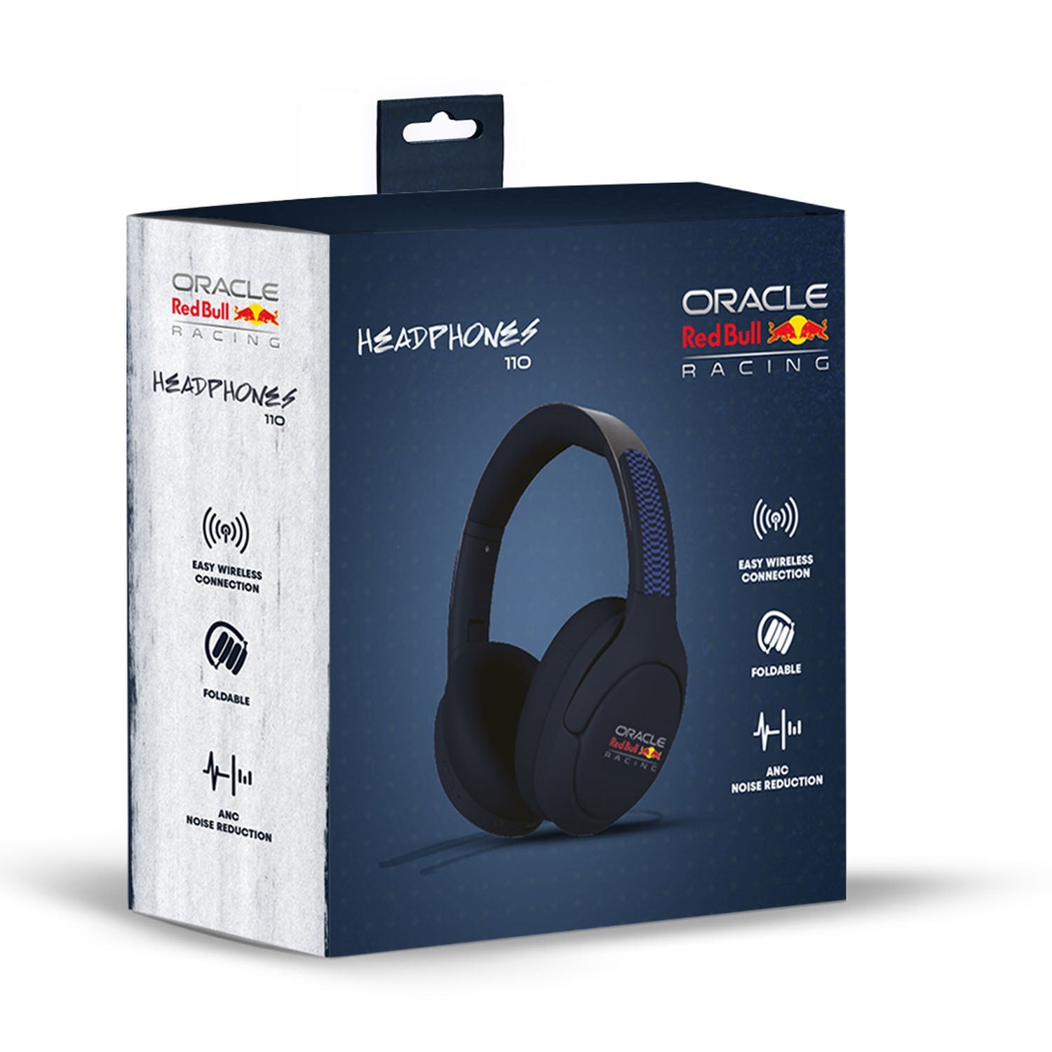 Wireless Over-Ear Headphones, ANC, Blue