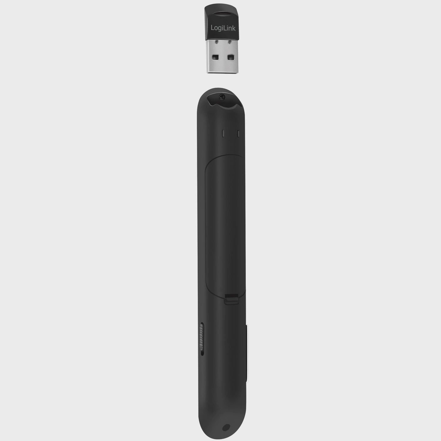 Wireless Presenter with Laser Pointer, Black, 50m Range