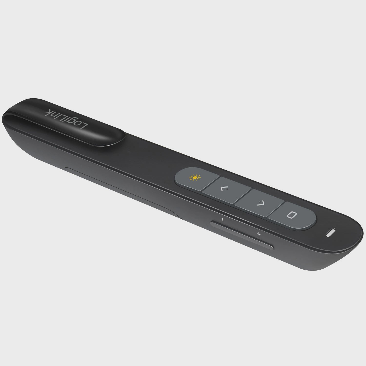 Wireless Presenter with Laser Pointer, Black, 50m Range