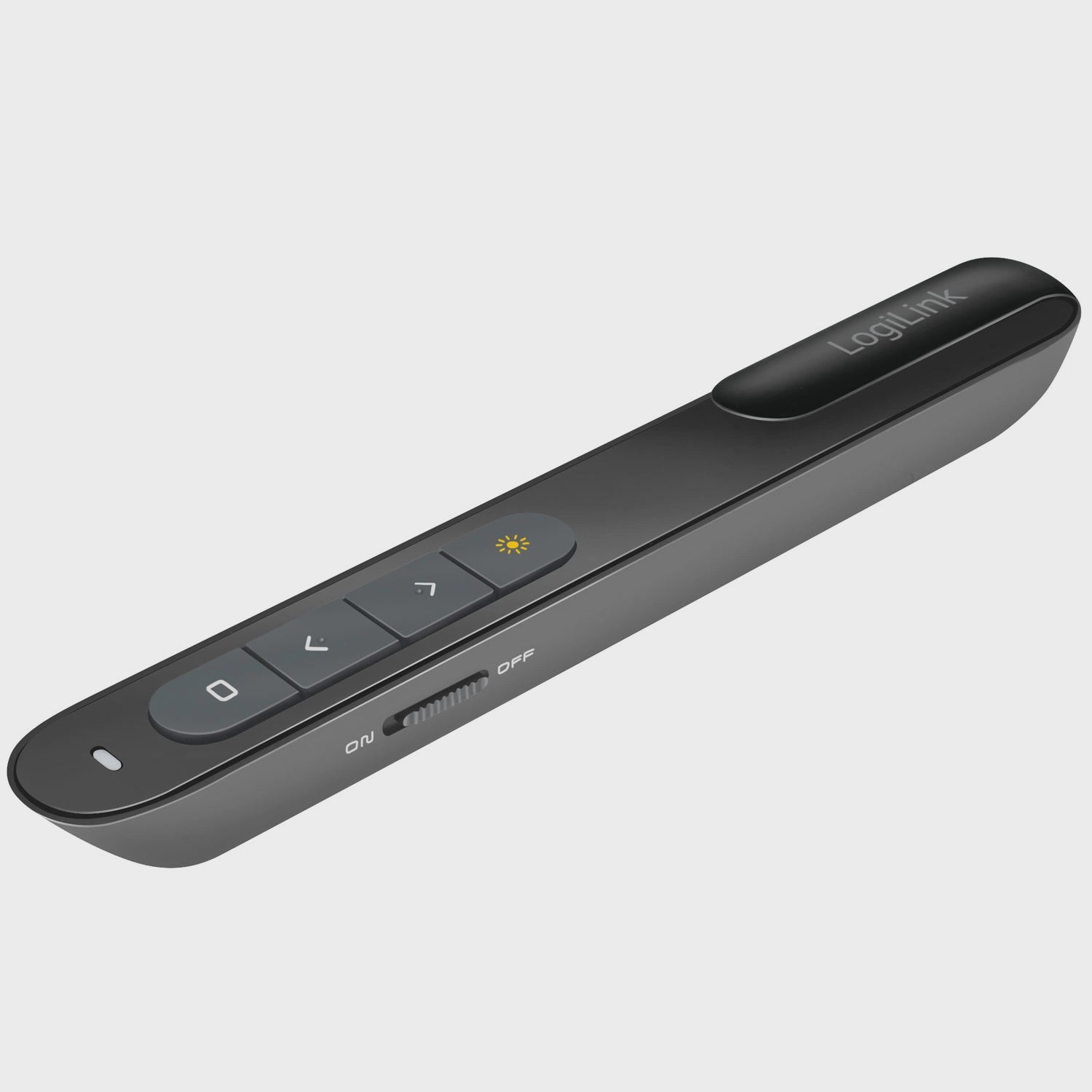 Wireless Presenter with Laser Pointer, Black, 50m Range