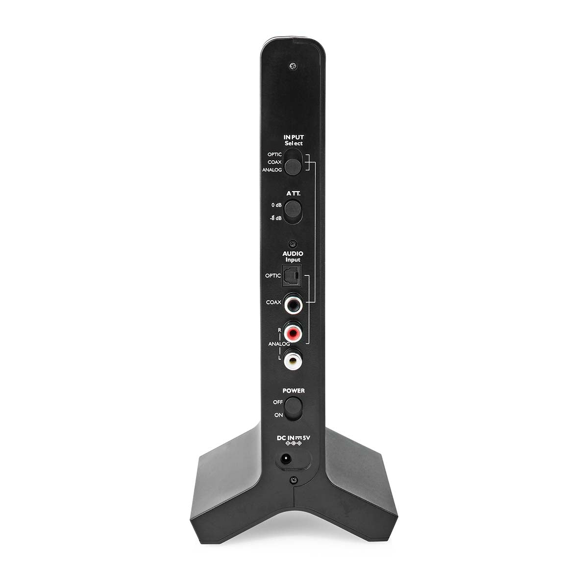 Wireless TV Headphones | RF | Over-Ear | Maximum battery play time: 8 hrs | 25 m | Digital Audio | Charging dock | Black